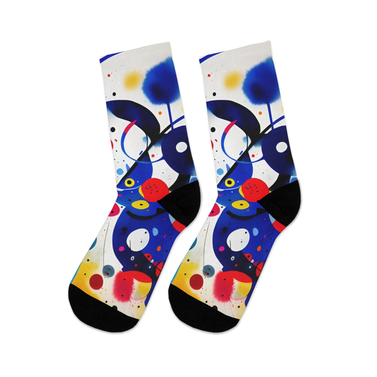 Recycled Poly Socks, Inspired by Miro
