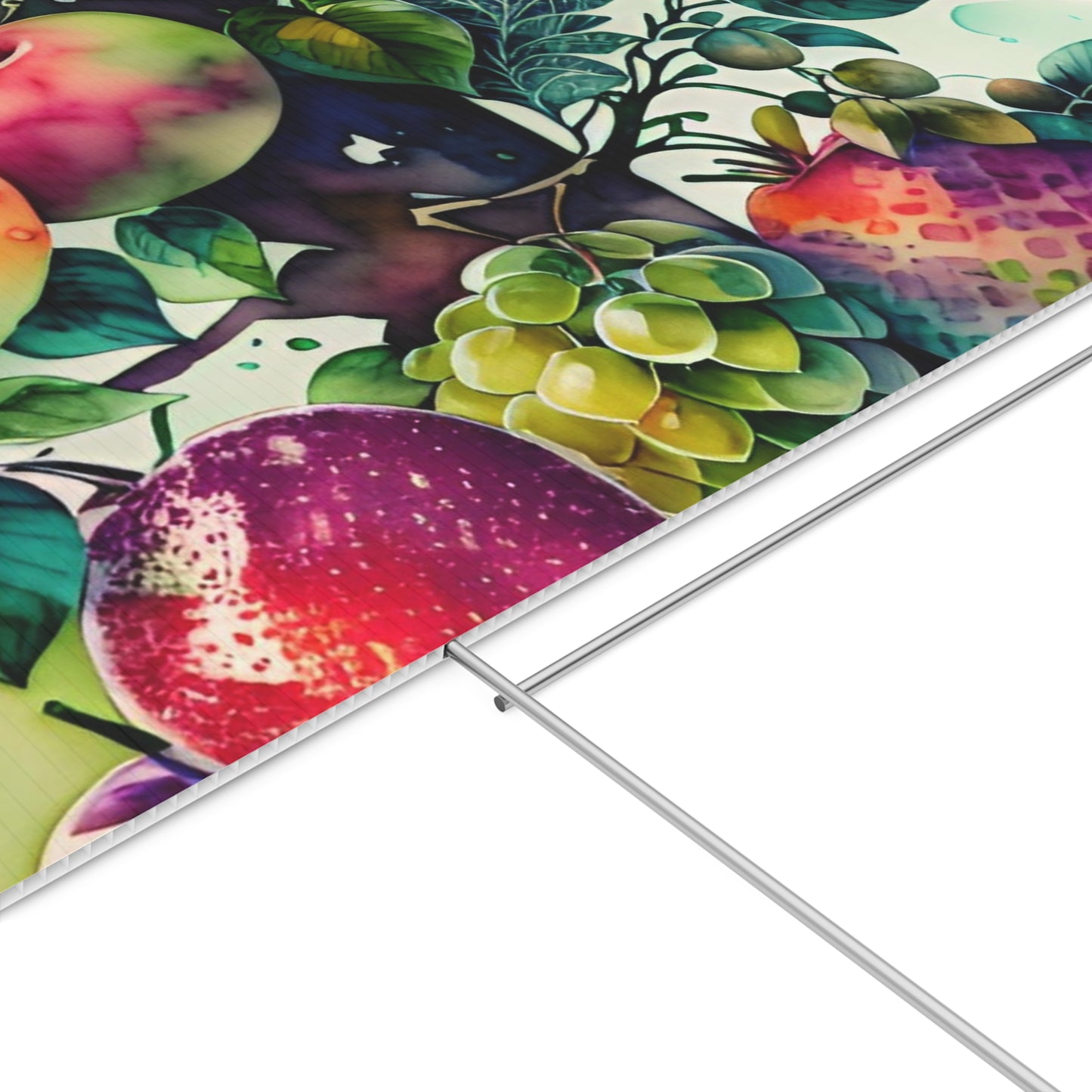 Fruit Watercolor Yard Sign