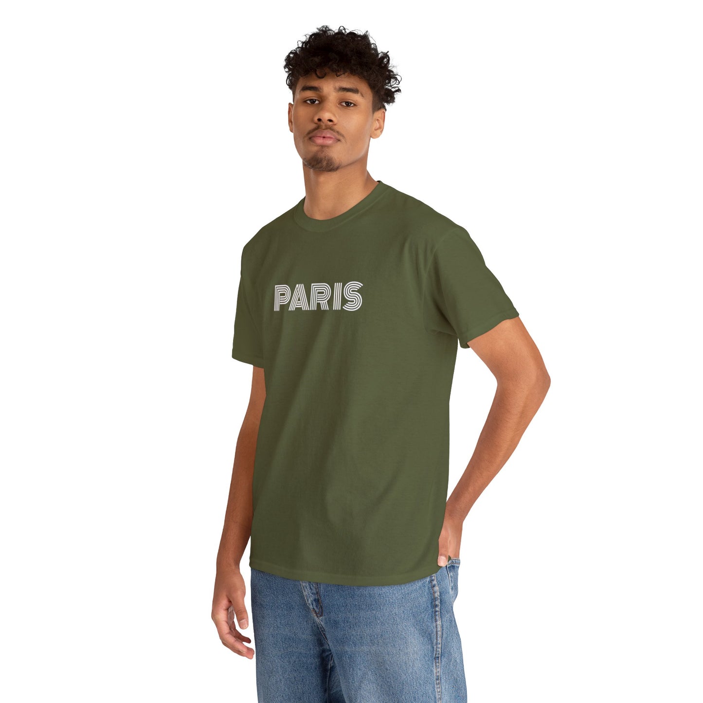 PARIS Unisex Heavy Cotton Tee