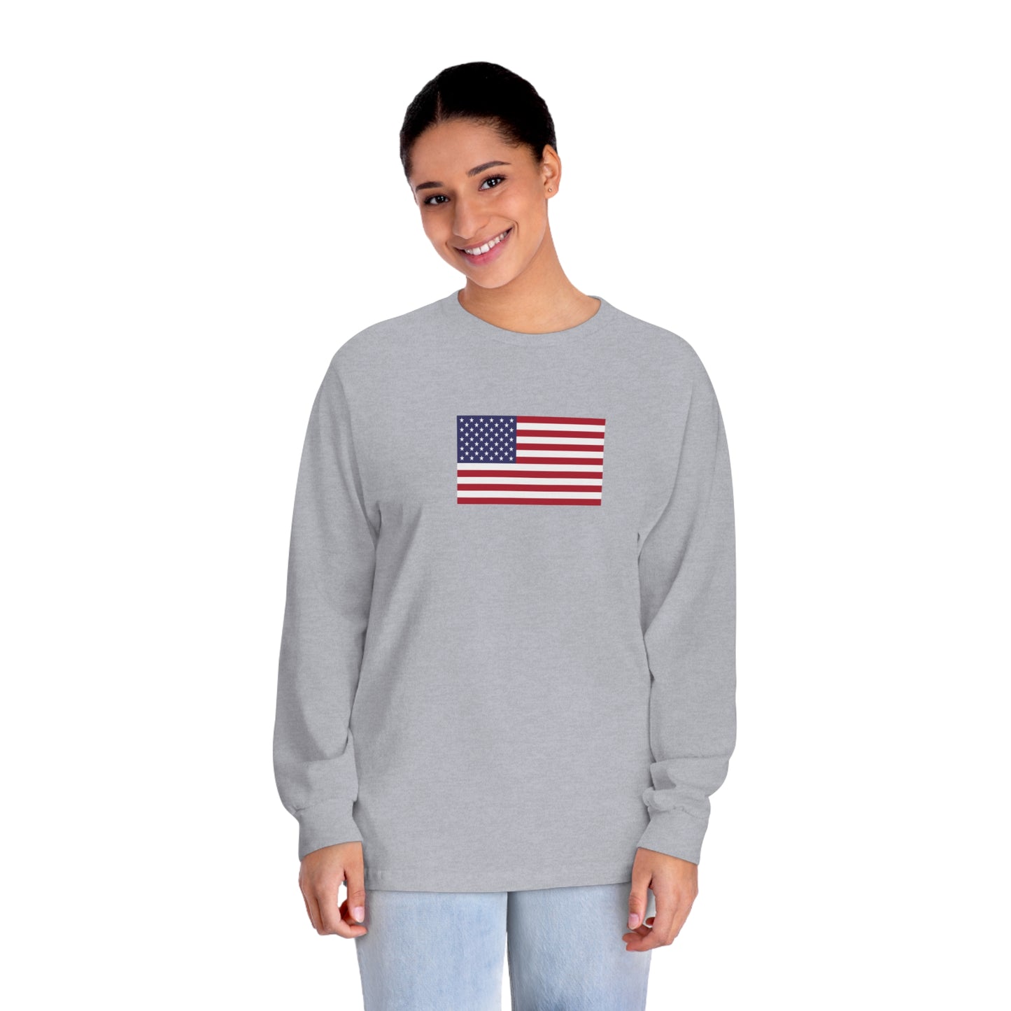 American Flag, Unisex Classic Long Sleeve T-Shirt