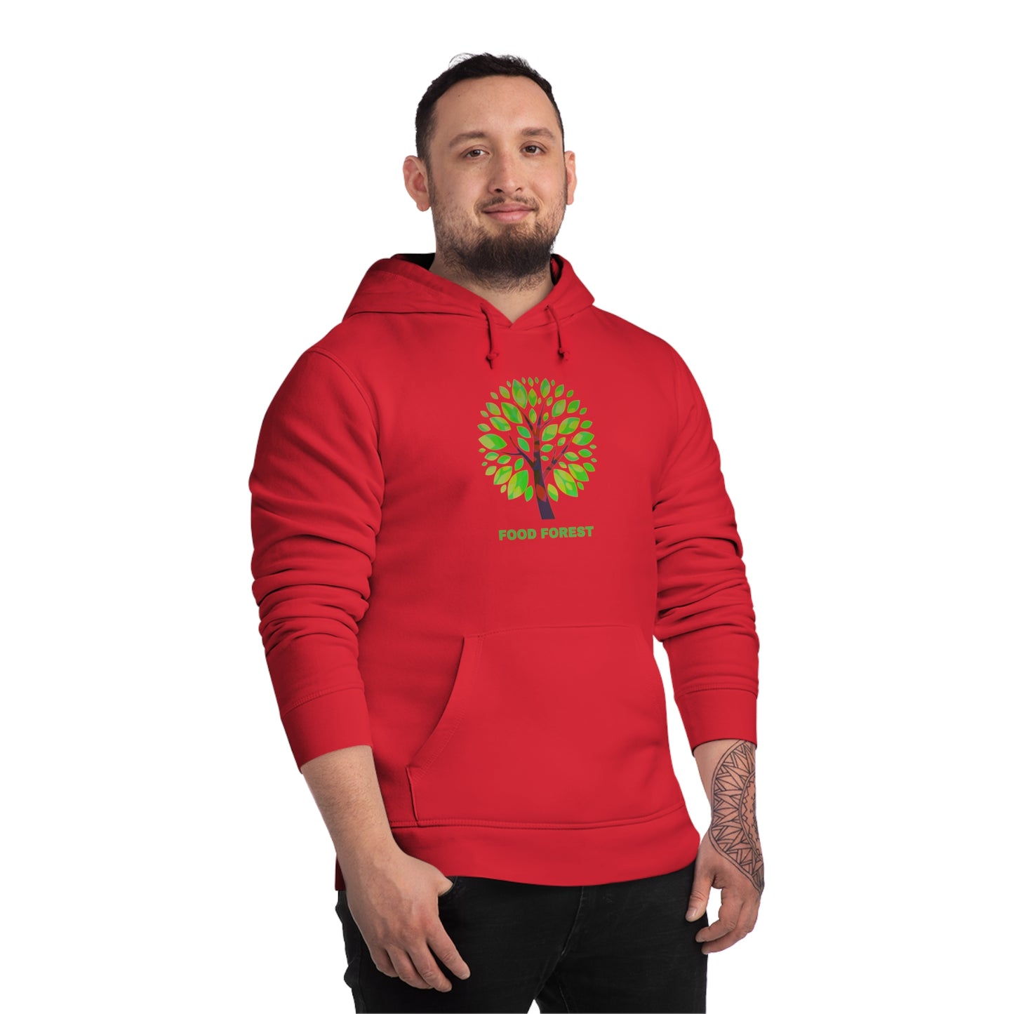 FOOD FOREST Unisex Drummer Hoodie