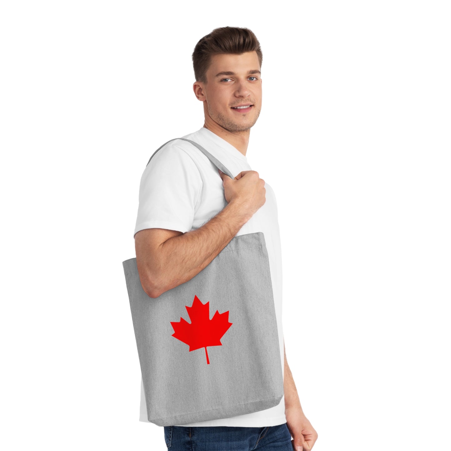Canadian Maple Leaf, Woven Tote Bag