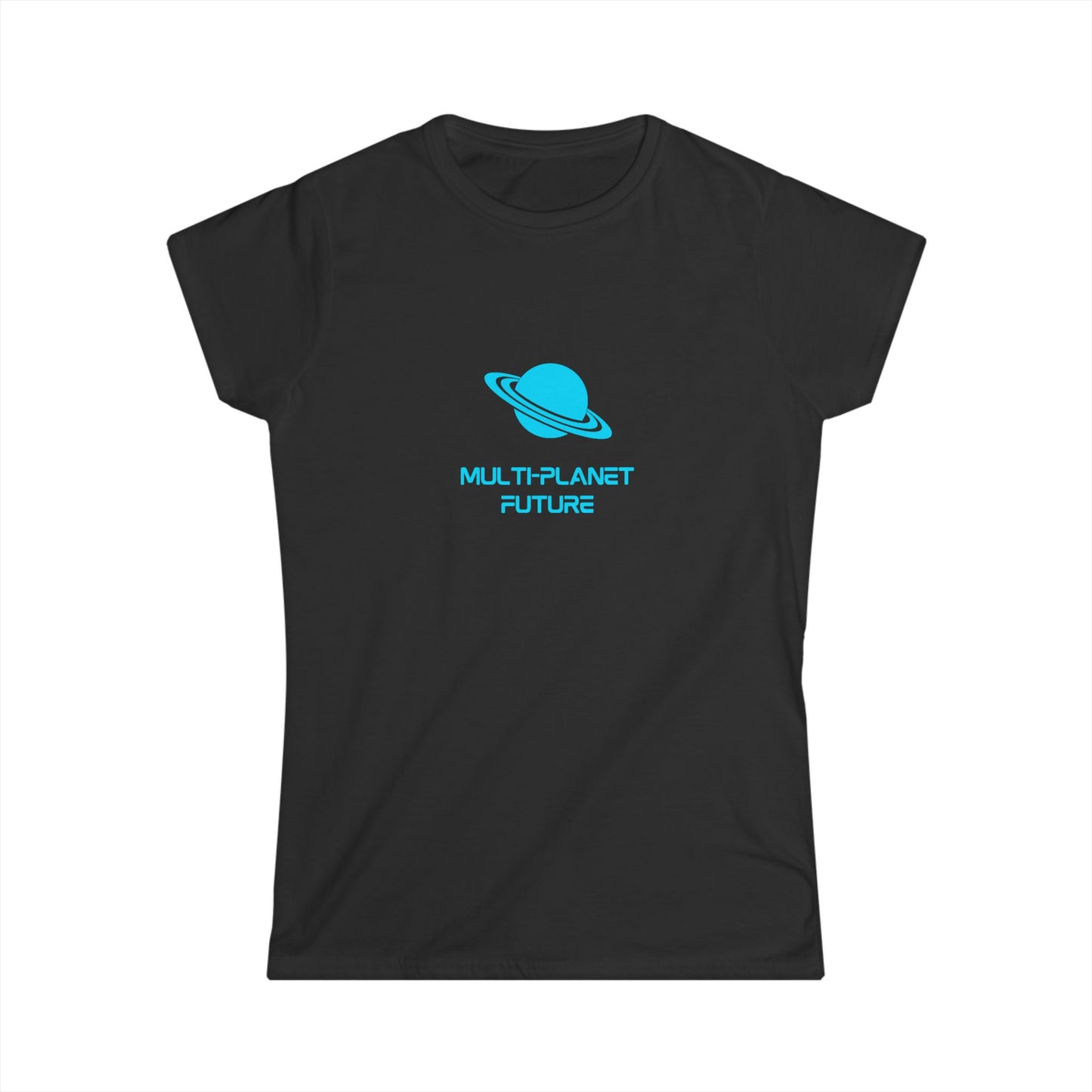 Women's Softstyle Tee, MULTI-PLANET FUTURE