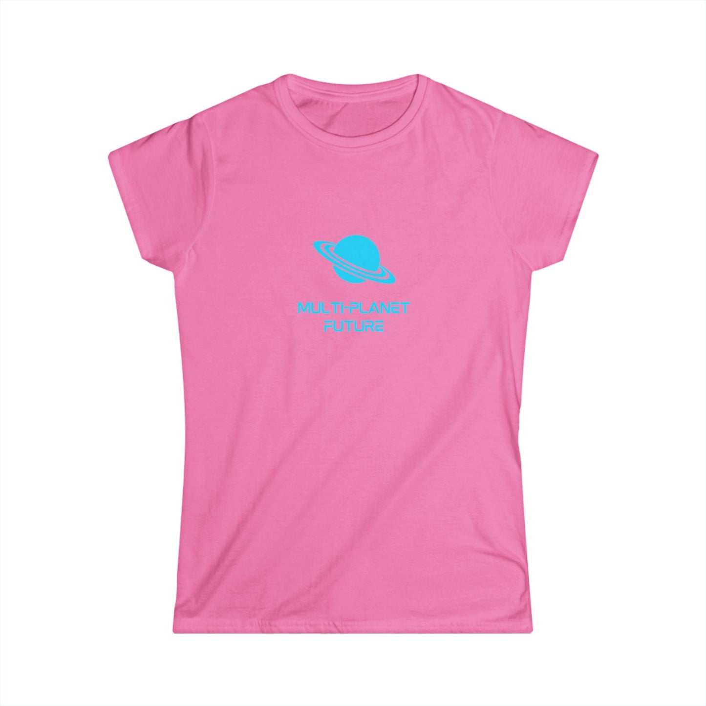 Women's Softstyle Tee, MULTI-PLANET FUTURE