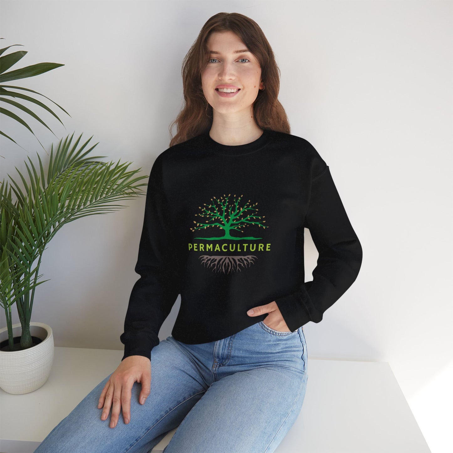 Permaculture, Unisex Heavy Blend™ Crewneck Sweatshirt