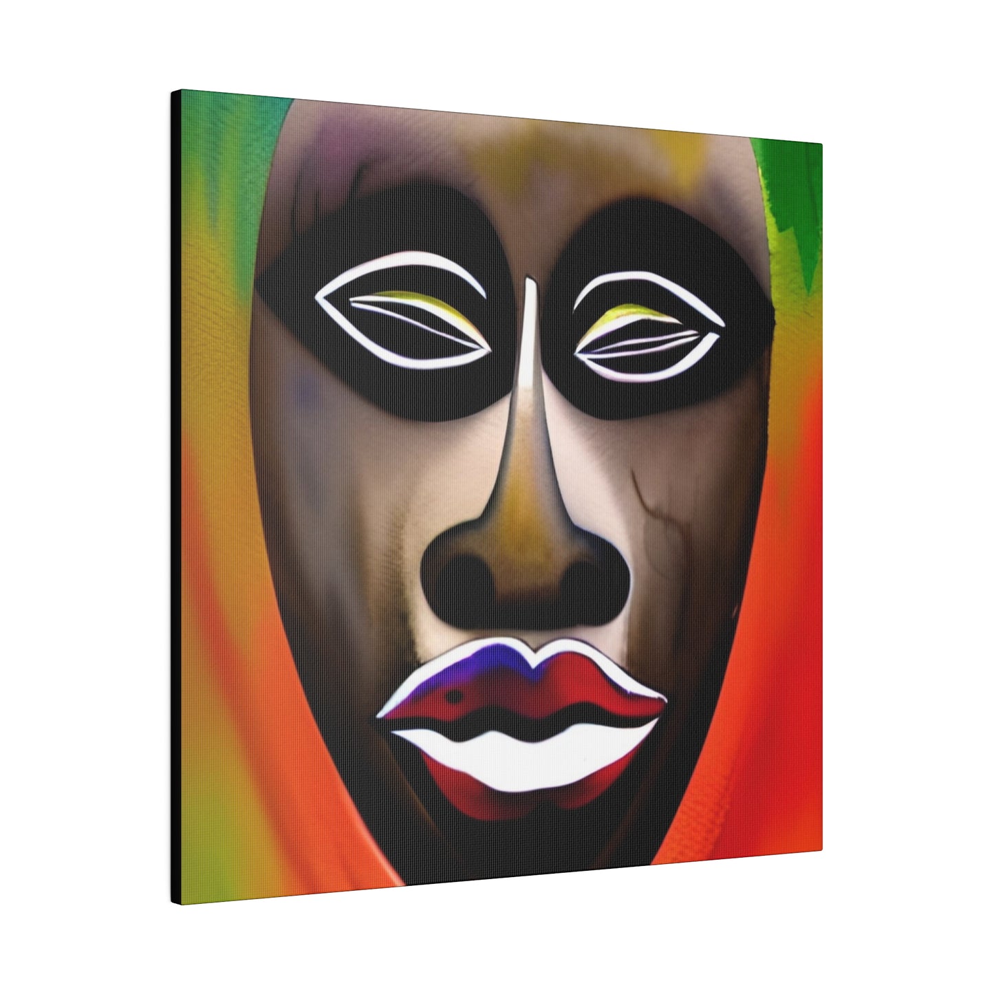 PAN AFRICA Matte Canvas, Stretched, 0.75"
