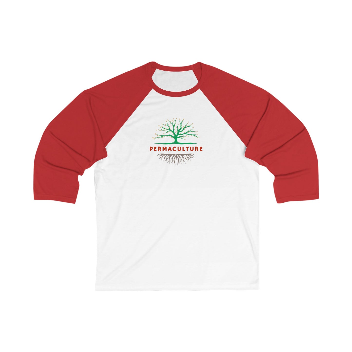 Permaculture, Unisex 3\4 Sleeve Baseball Tee