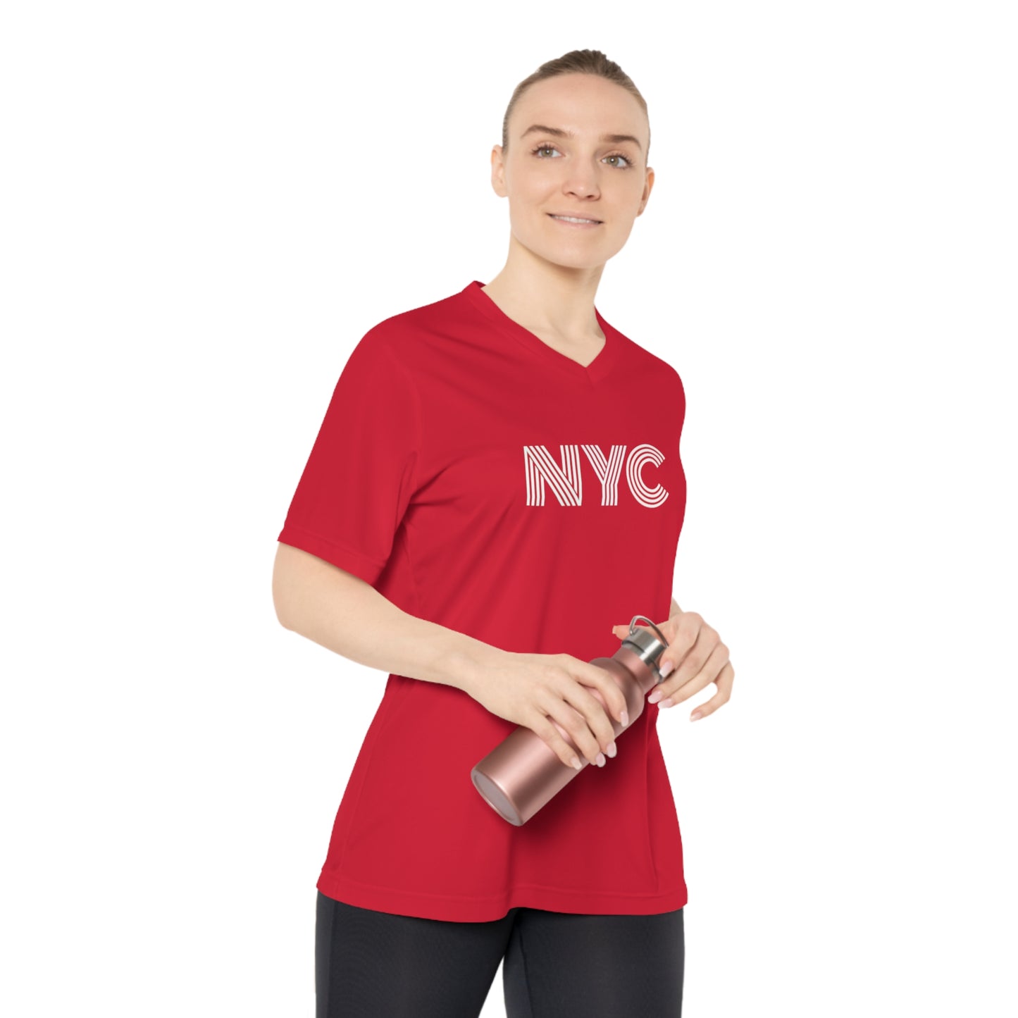 NYC Women's Performance V-Neck T-Shirt
