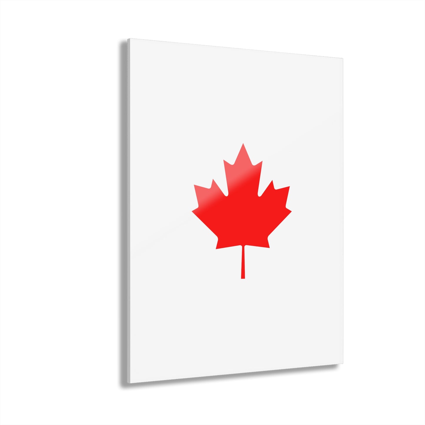 Canadian Maple Leaf, Acrylic Prints (French Cleat Hanging)