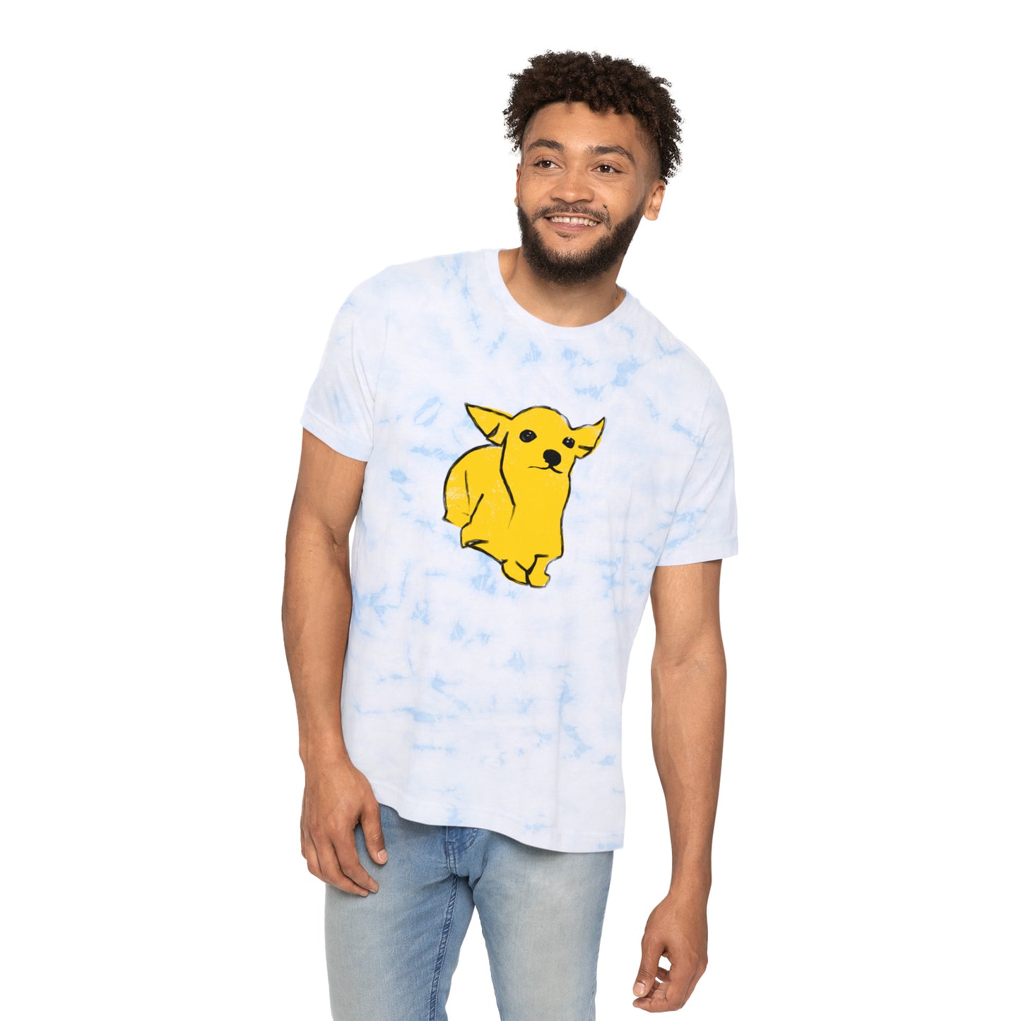 Chihuahua, Unisex FWD Fashion Tie-Dyed T-Shirt