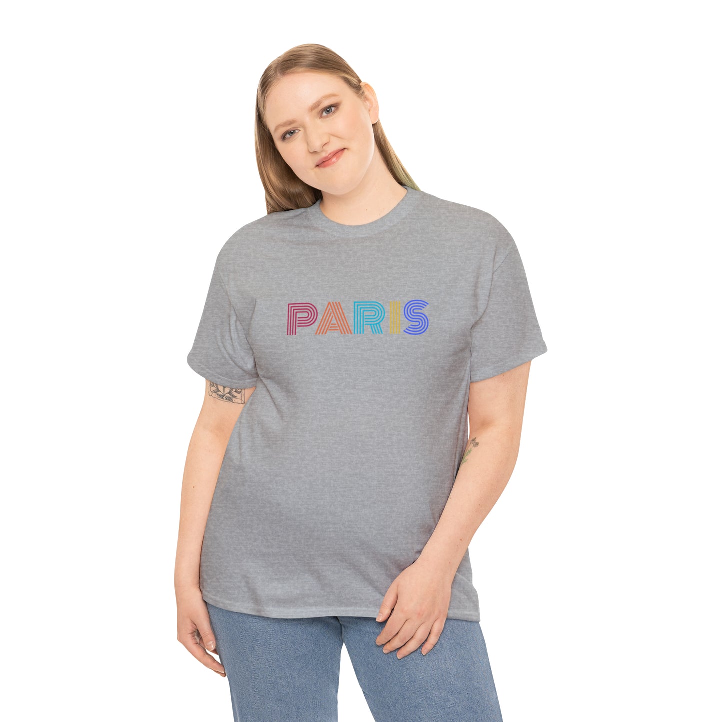 PARIS Unisex Heavy Cotton Tee