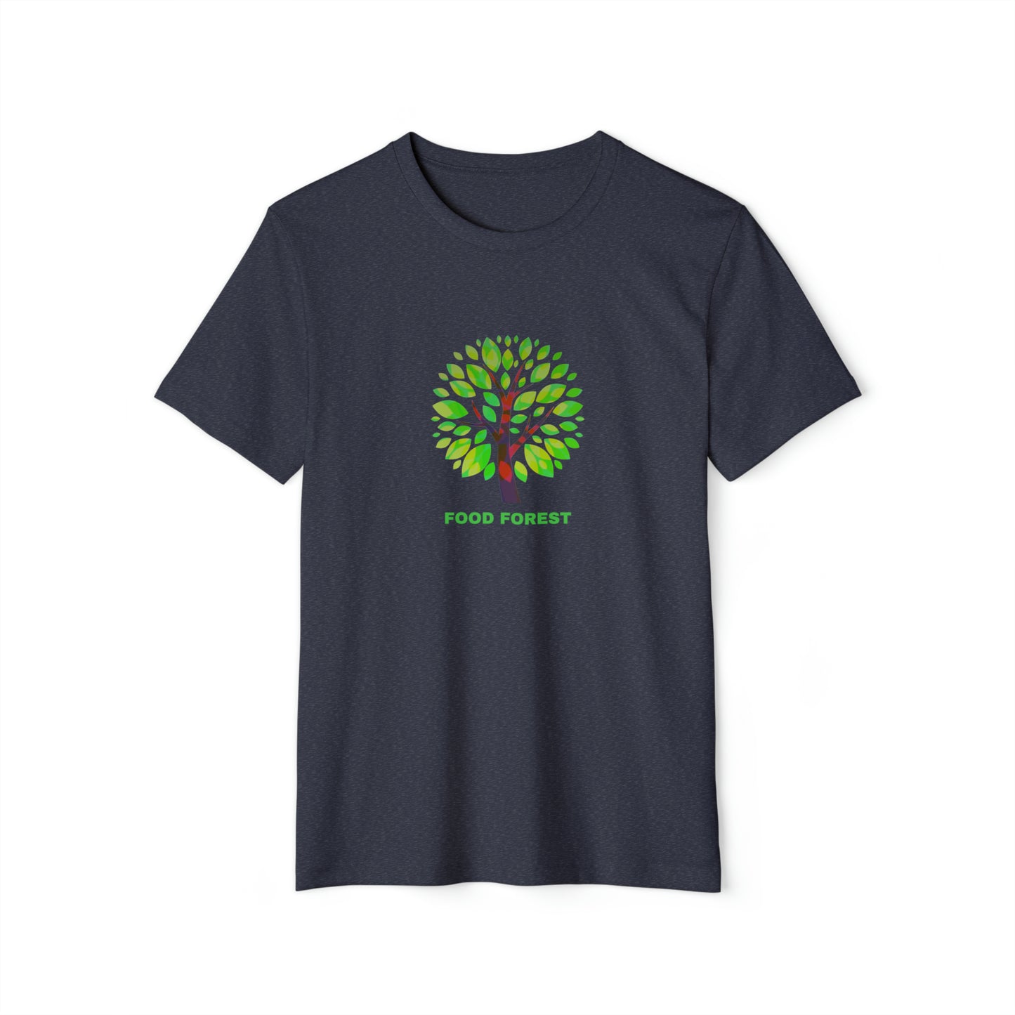 FOOD FOREST, Unisex Recycled Organic T-Shirt