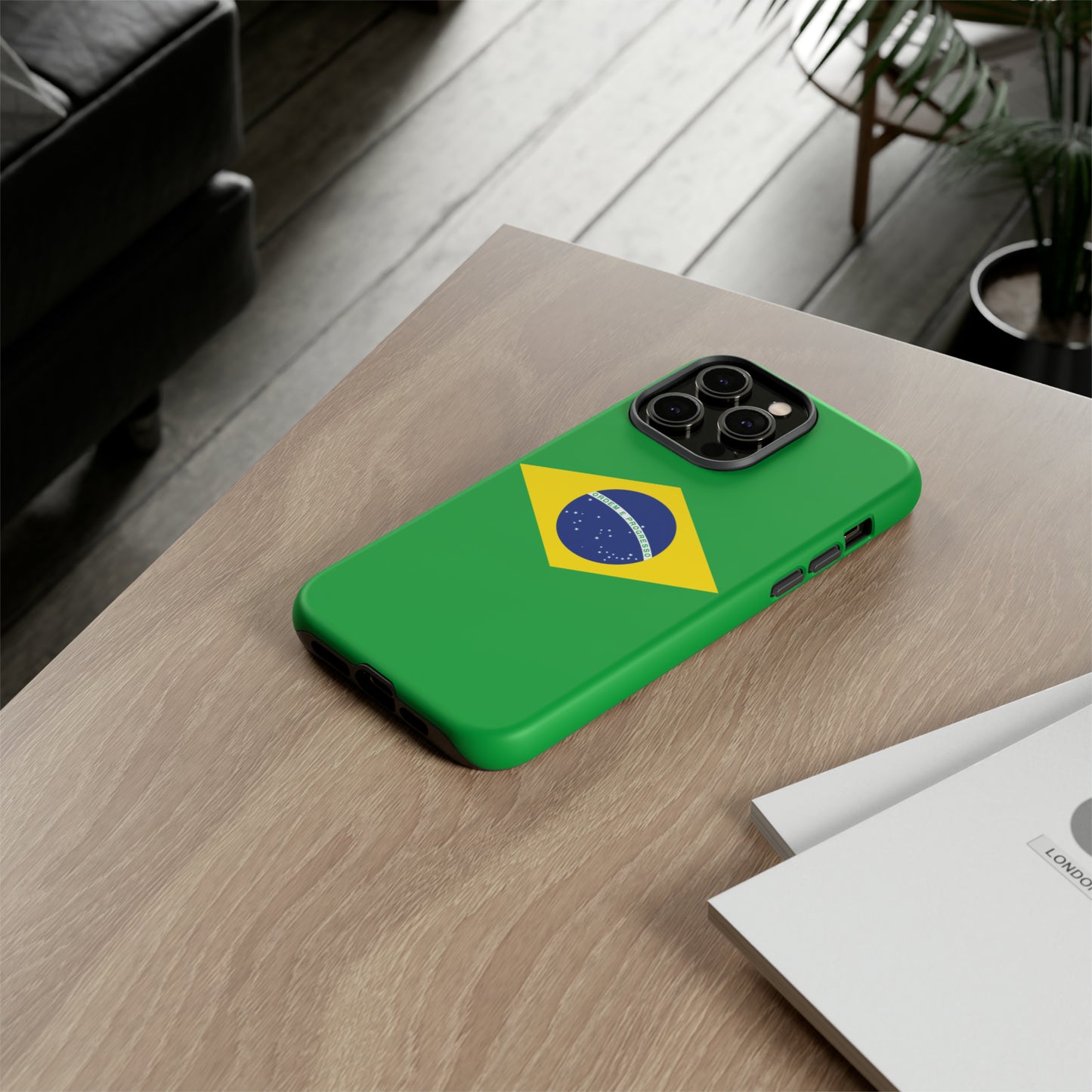 Brazilian Flag Tough Cases