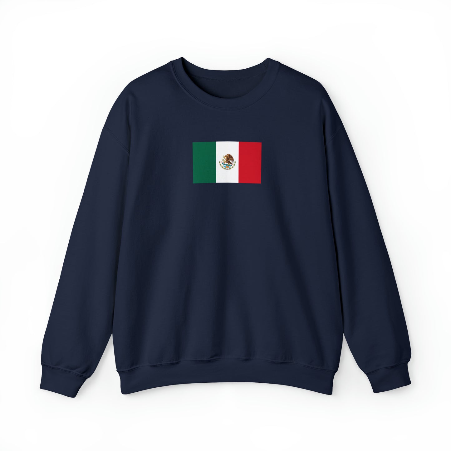 Mexican Flag, Unisex Heavy Blend™ Crewneck Sweatshirt