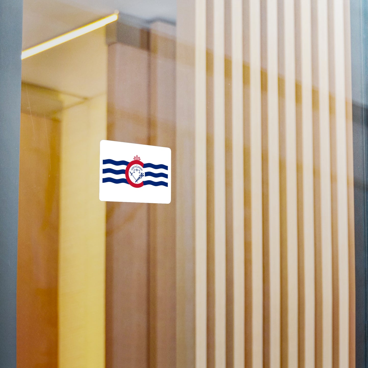 Cincinnati Flag, Kiss-Cut Vinyl Decals