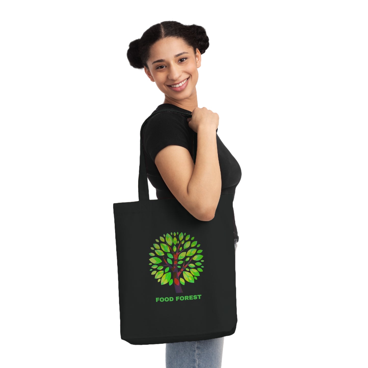 FOOD FOREST Woven Tote Bag