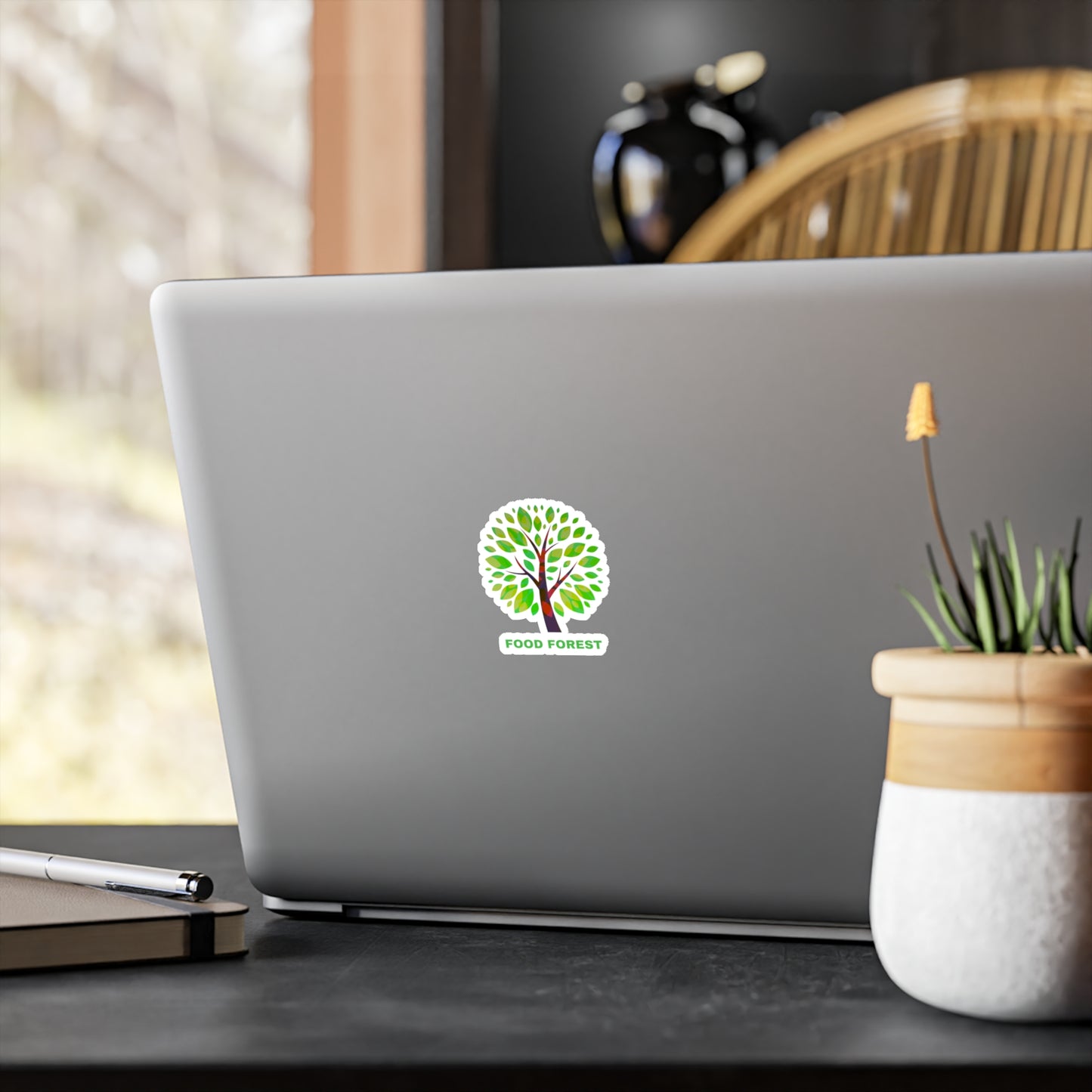 FOOD FOREST Kiss-Cut Vinyl Decals