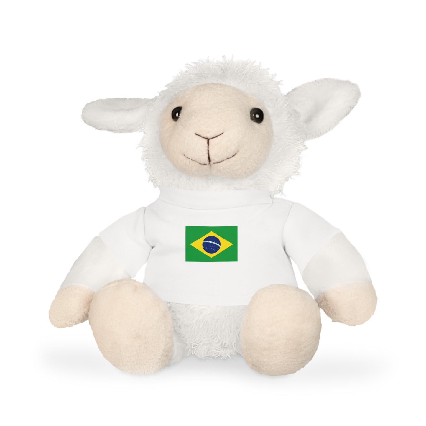 Plush Toy with a Brazil Shirt