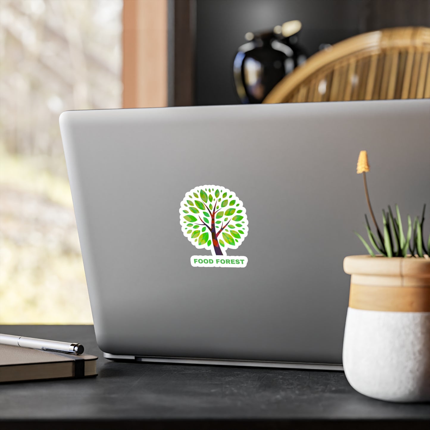 FOOD FOREST Kiss-Cut Vinyl Decals