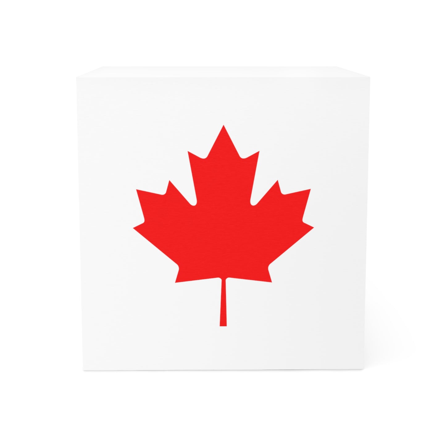 Canadian Maple Leaf Note Cube