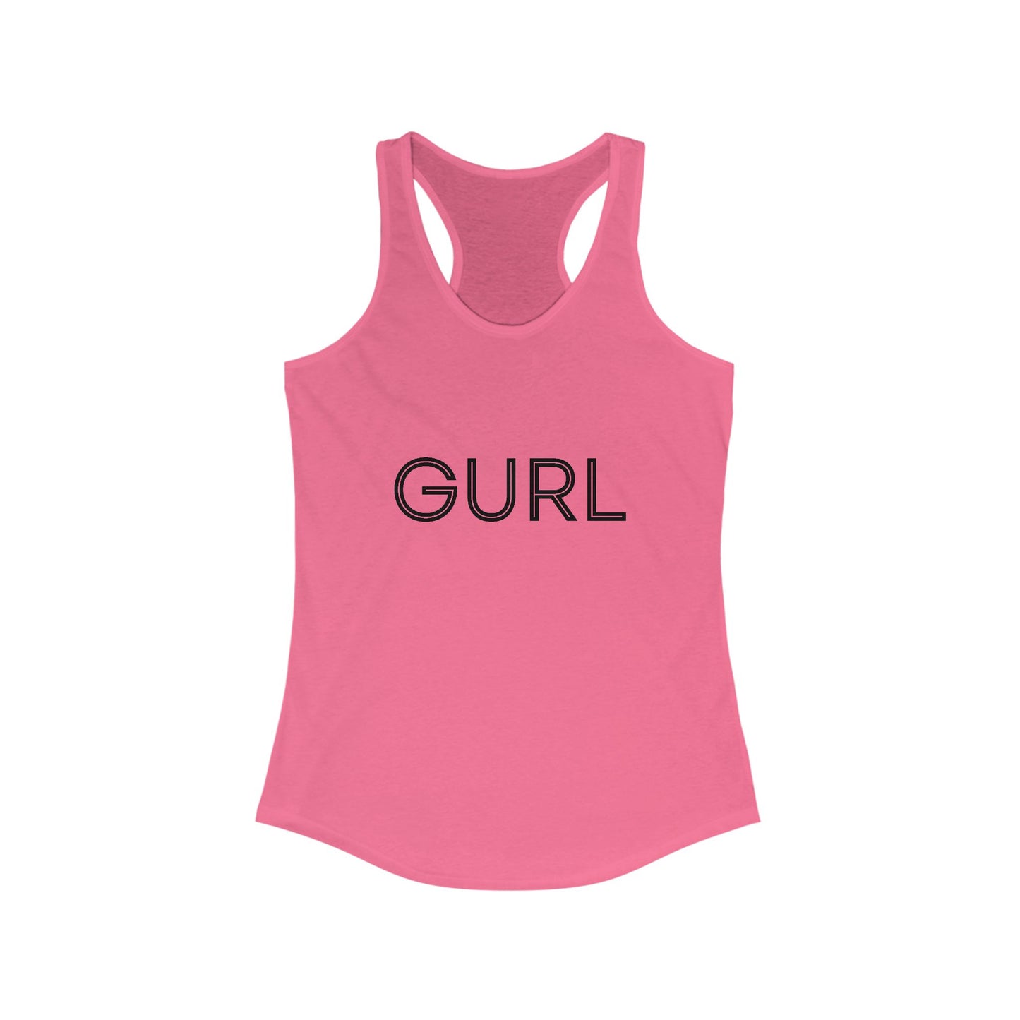 Women's Ideal Racerback Tank, GURL
