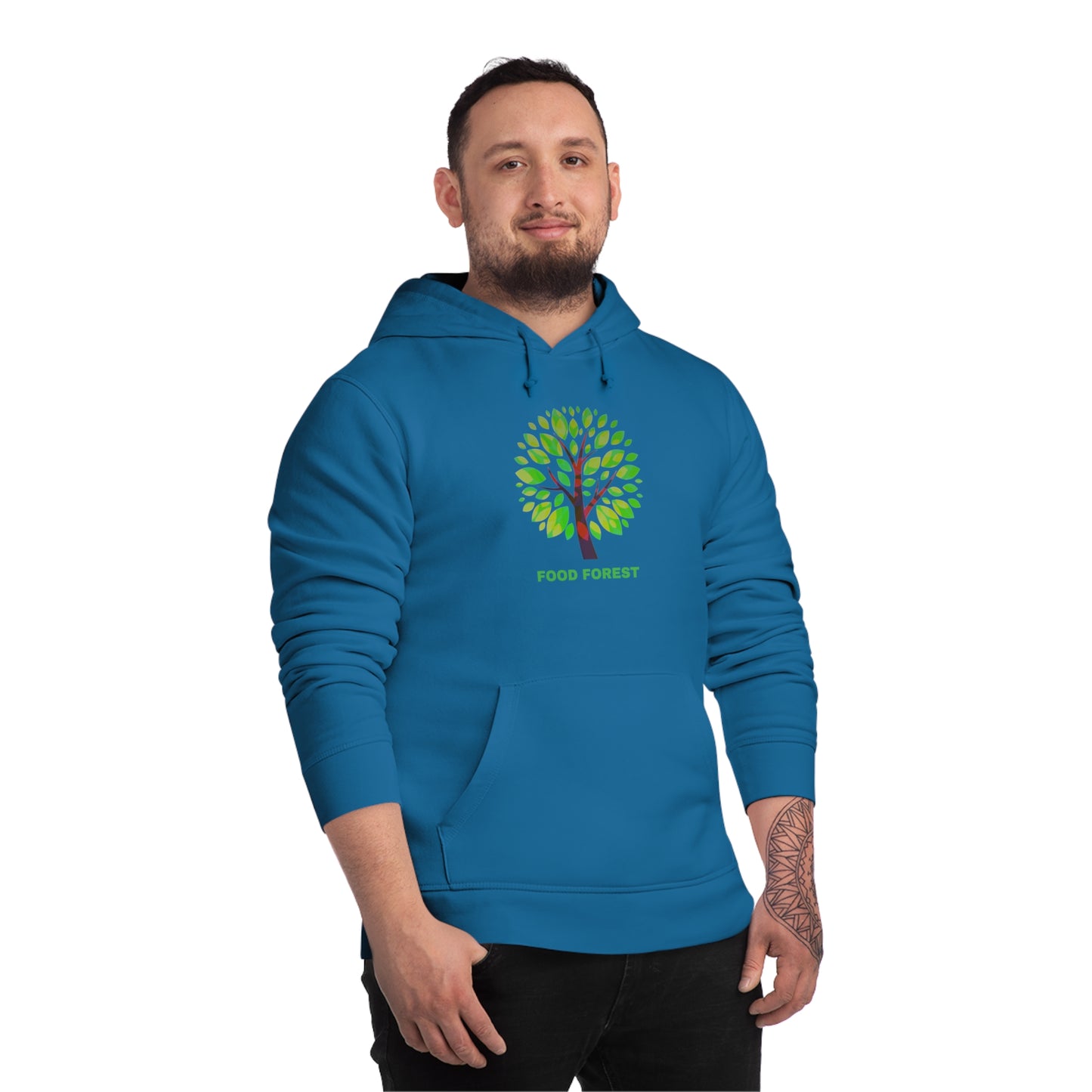 FOOD FOREST Unisex Drummer Hoodie