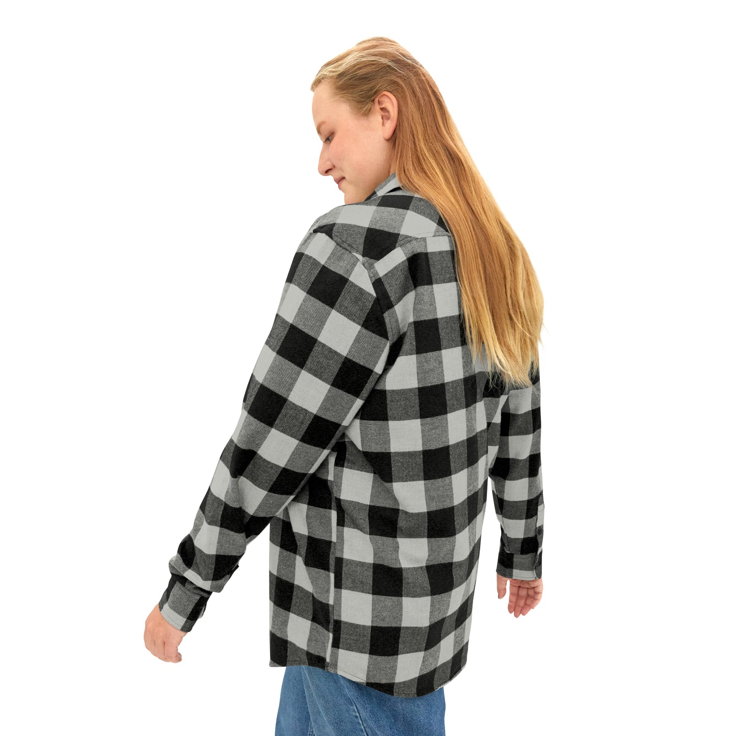 Brazilian Flag, Unisex Flannel Shirt