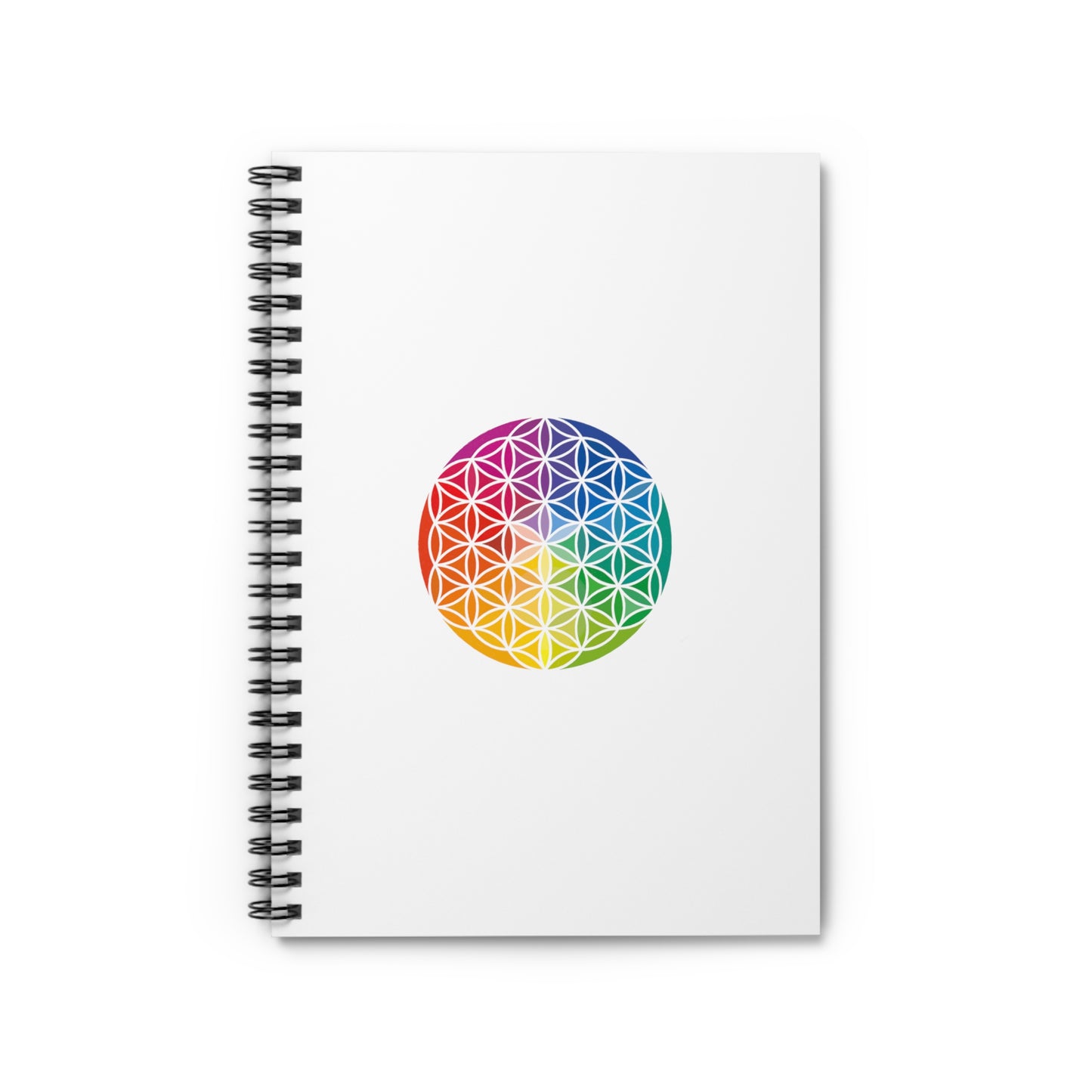 Flower of Life, Spiral Notebook, Ruled Line
