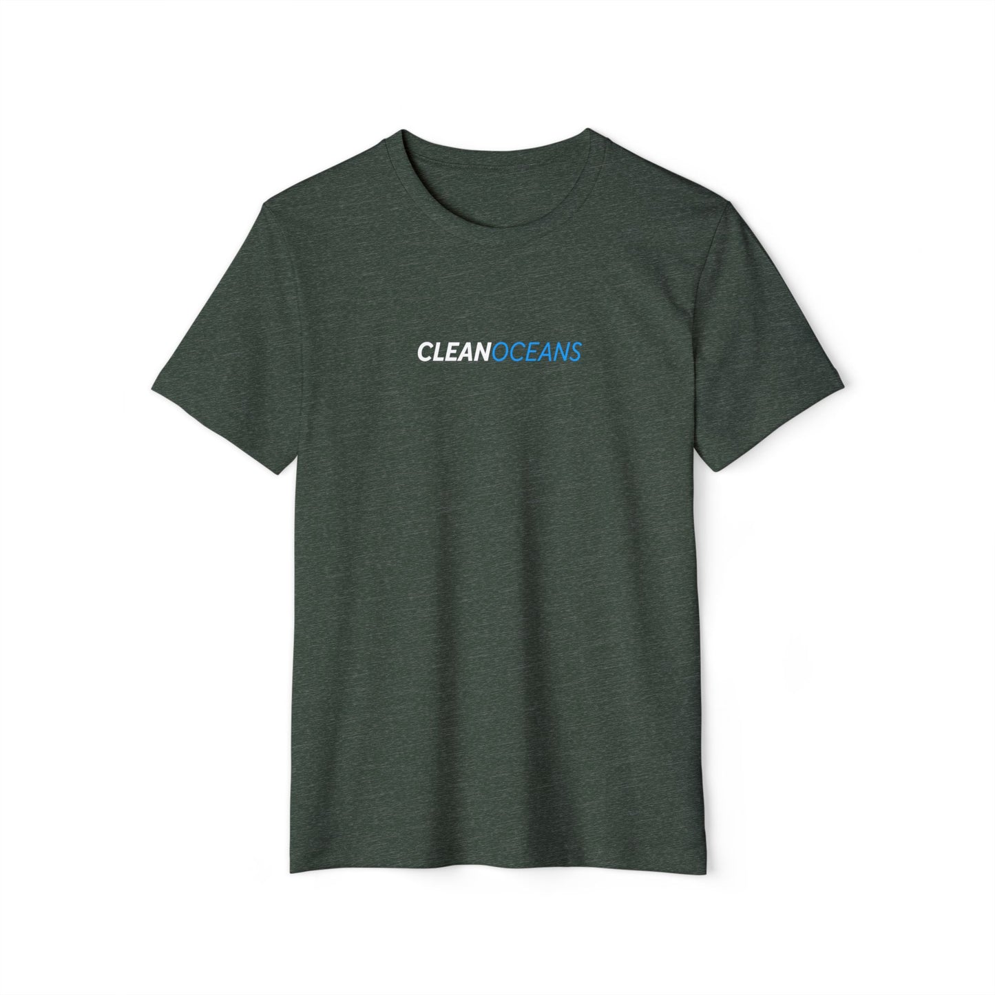 CleanOceans, Unisex Recycled Organic T-Shirt