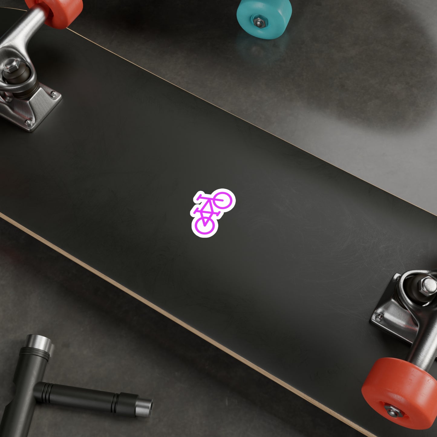 BIKE Kiss-Cut Vinyl Decals, Pink