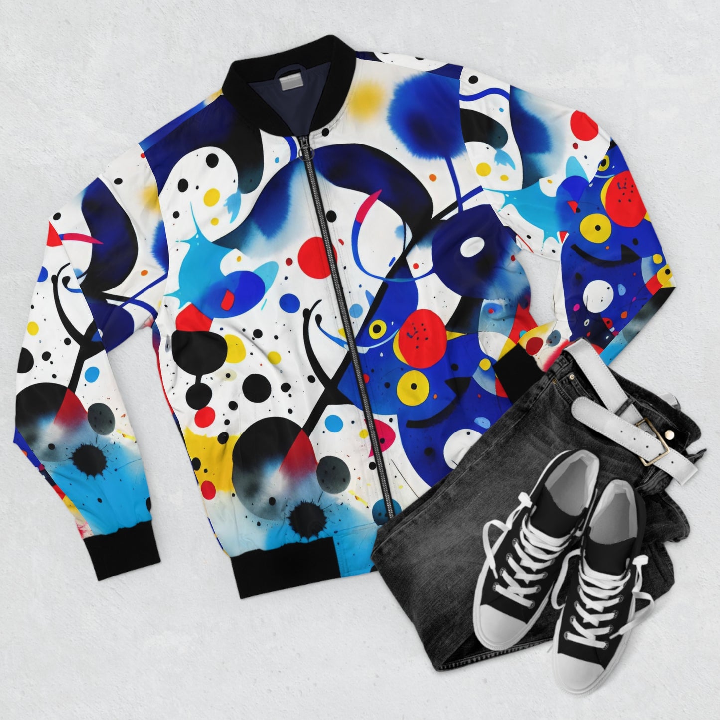Men's Bomber Jacket, Inspired by Miro