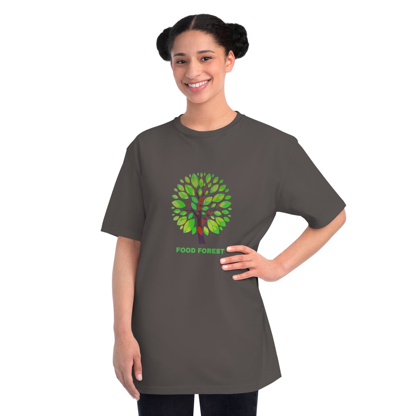 Organic Unisex Classic T-Shirt, FOOD FOREST