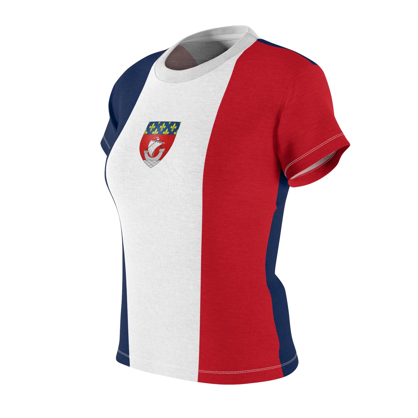 French Flag, Women's Cut & Sew Tee