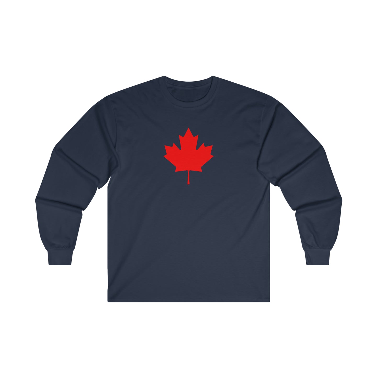 Canadian Maple Leaf Ultra Cotton Long Sleeve Tee