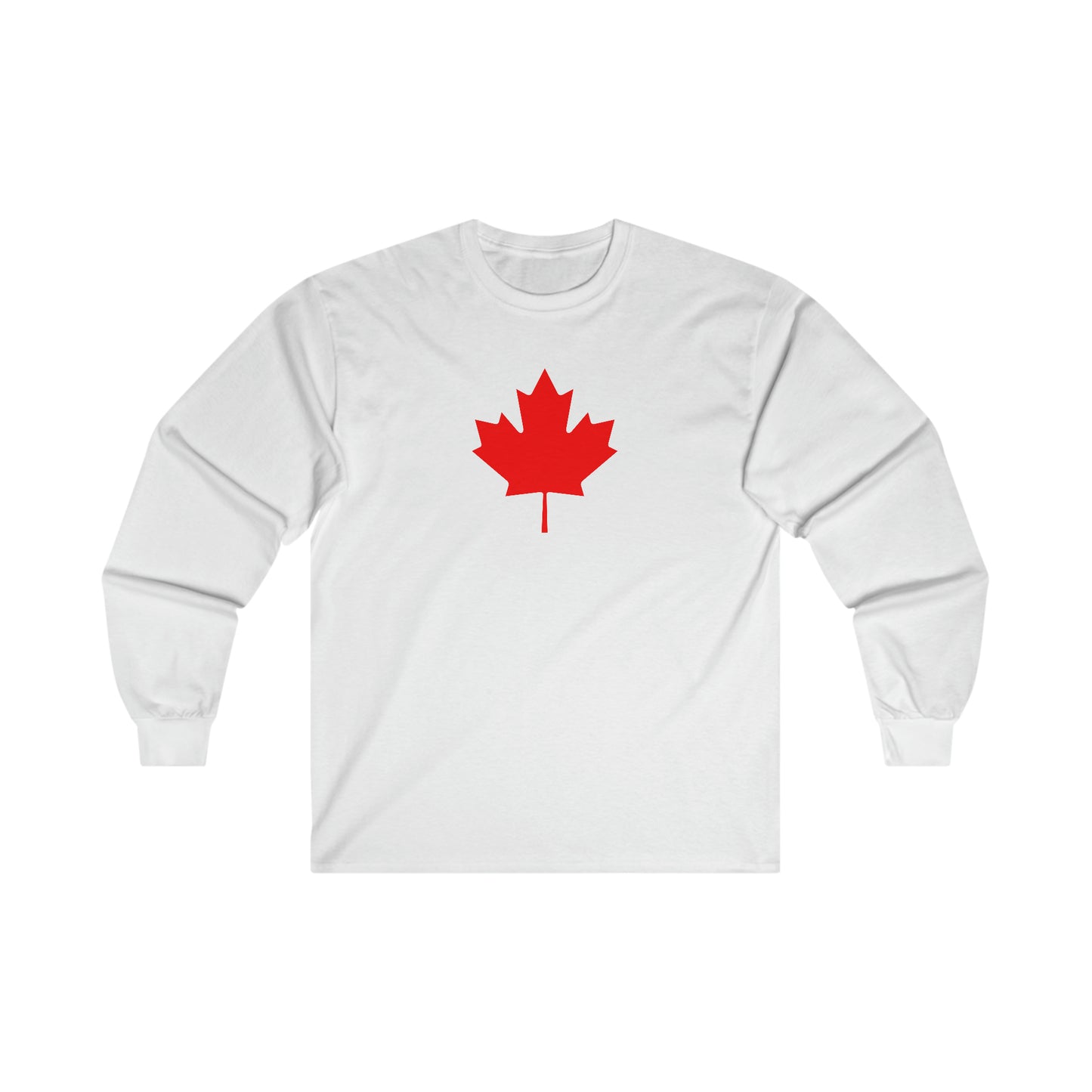 Canadian Maple Leaf Ultra Cotton Long Sleeve Tee