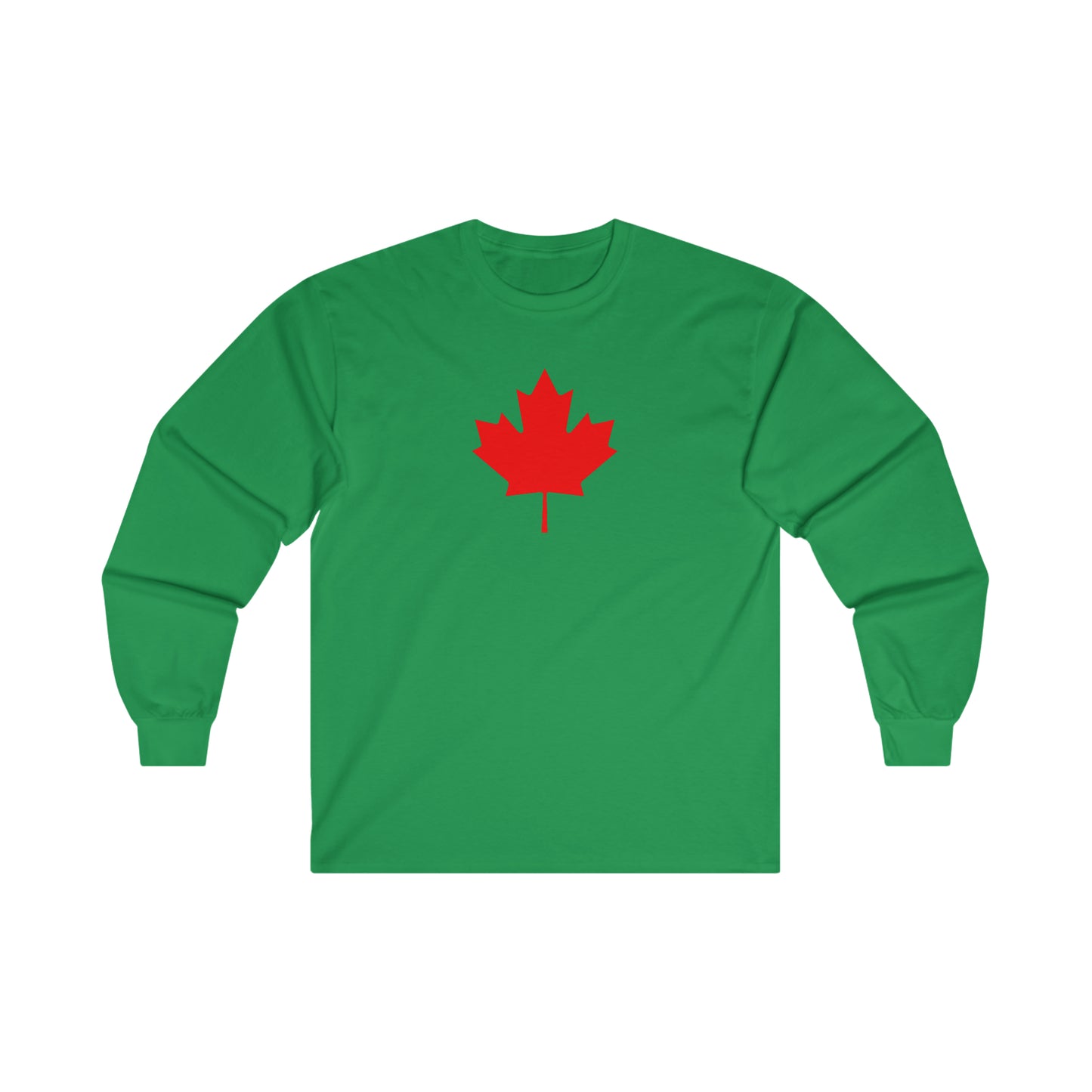 Canadian Maple Leaf Ultra Cotton Long Sleeve Tee