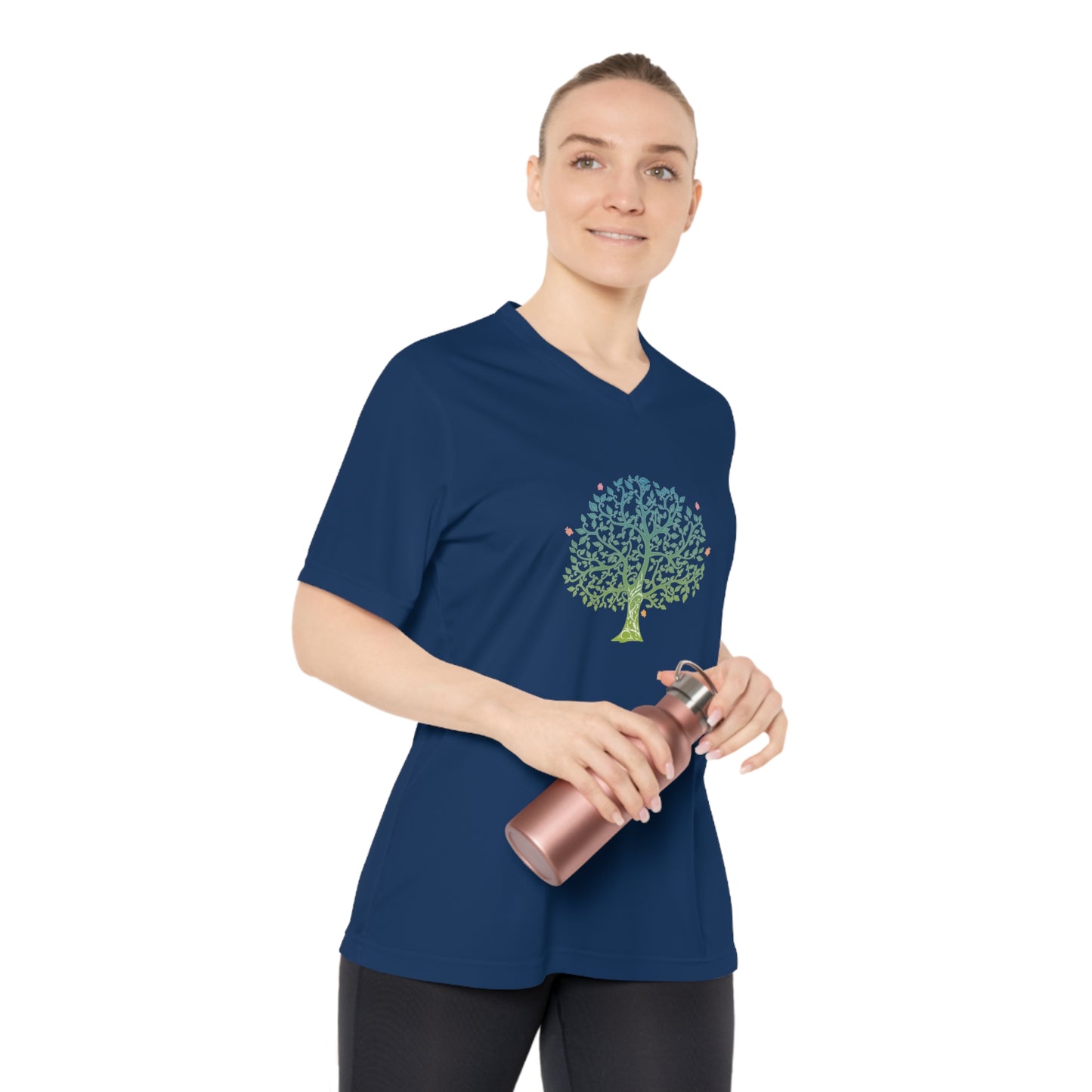 Tree of Life, Women's Performance V-Neck T-Shirt