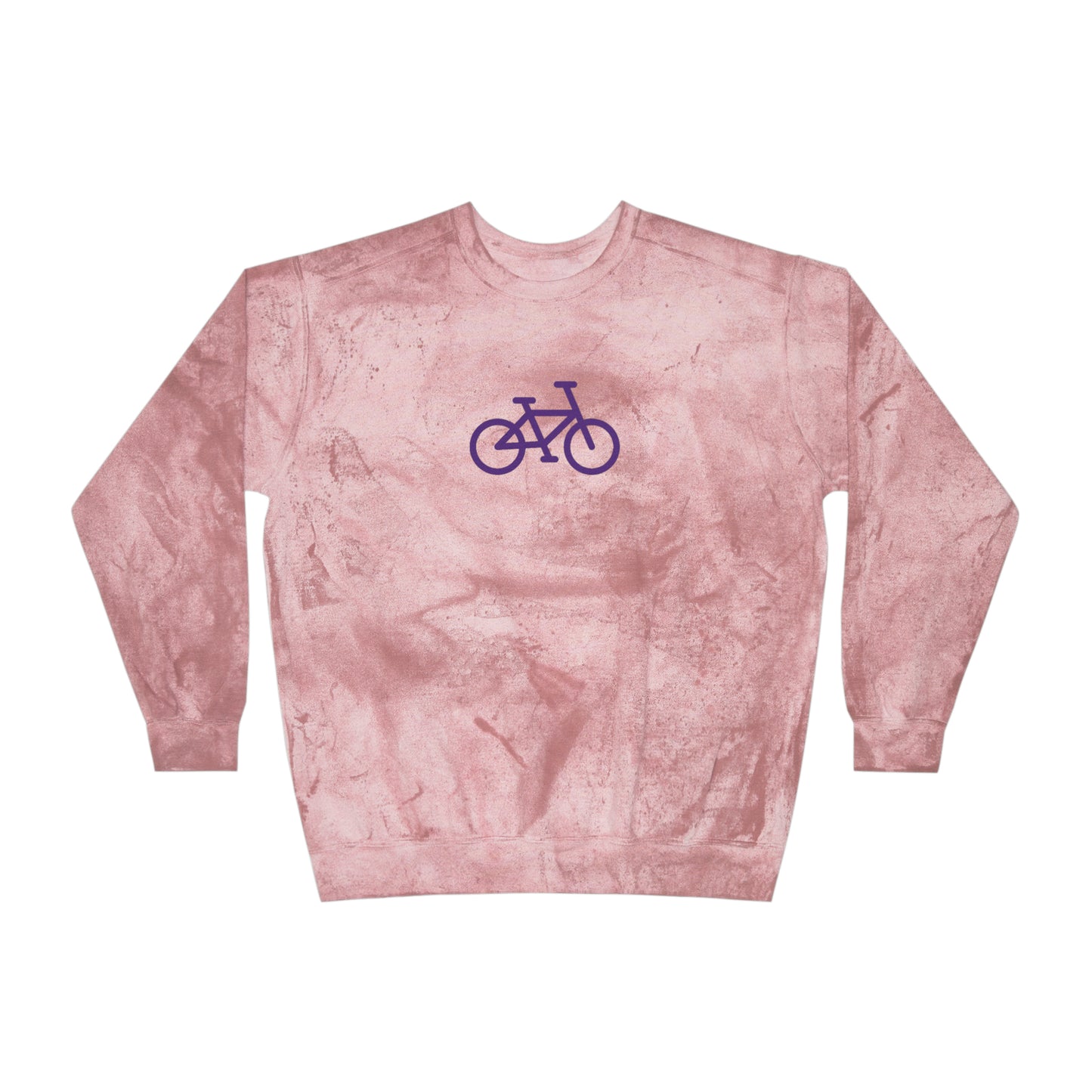 BIKE Unisex Color Blast Crewneck Sweatshirt
