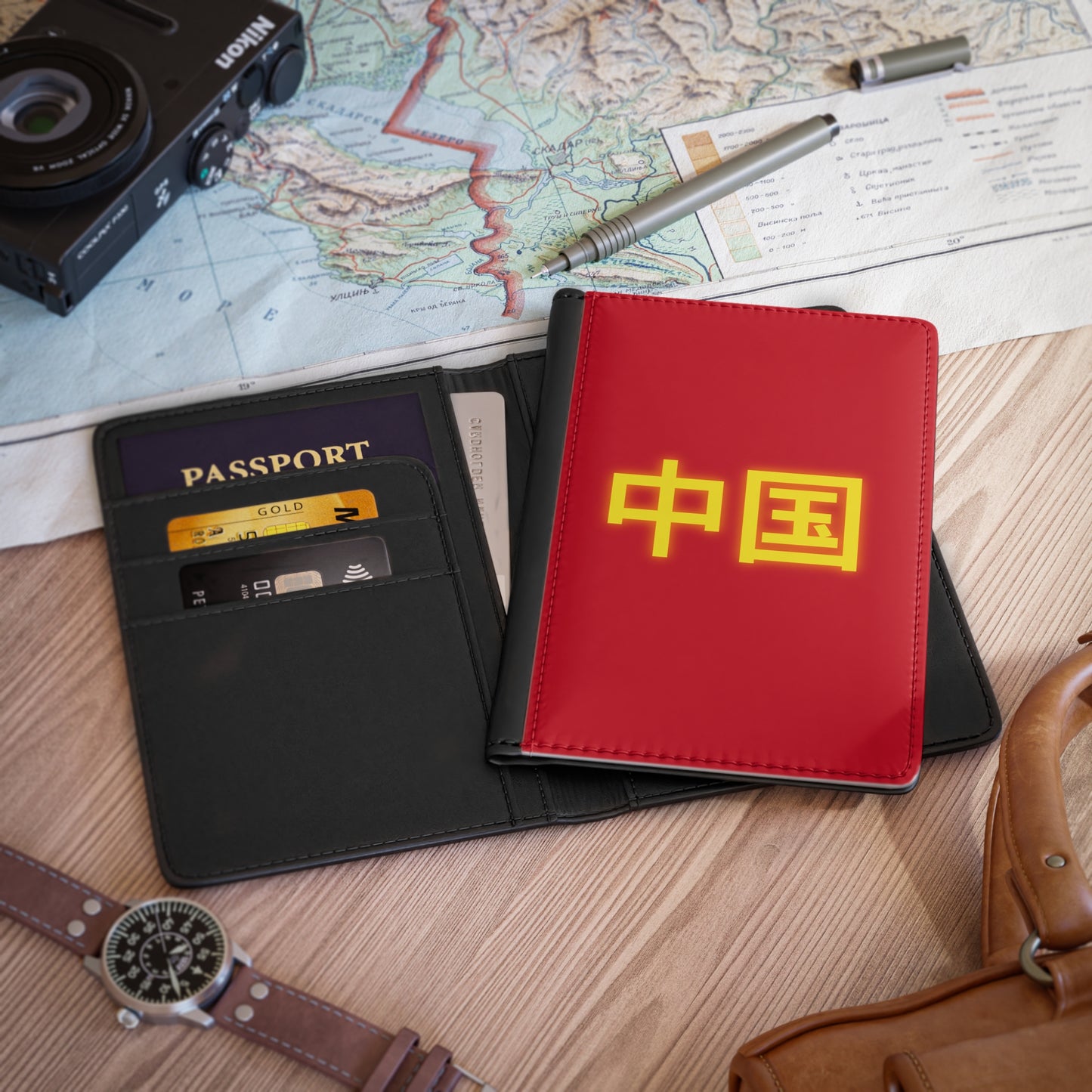 Passport Cover, China