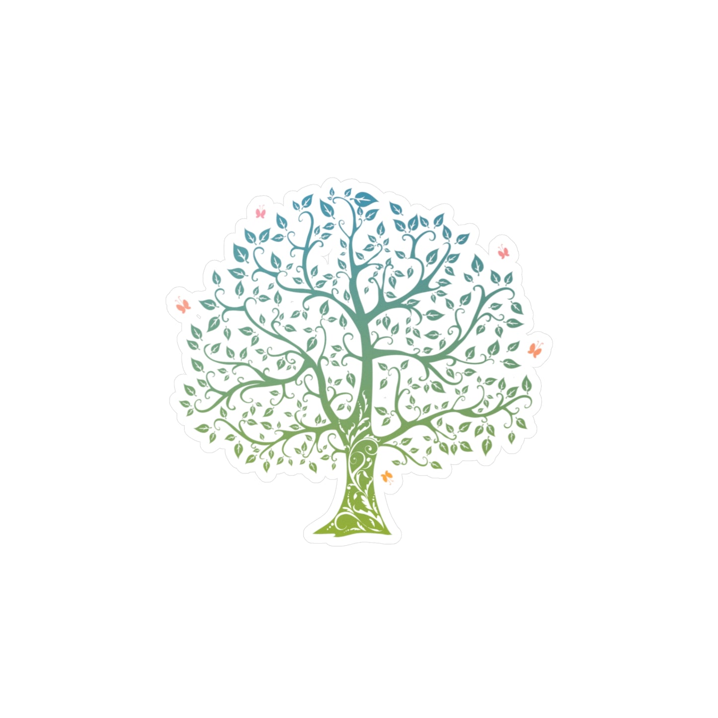 Kiss-Cut Vinyl Decals, Tree of Life