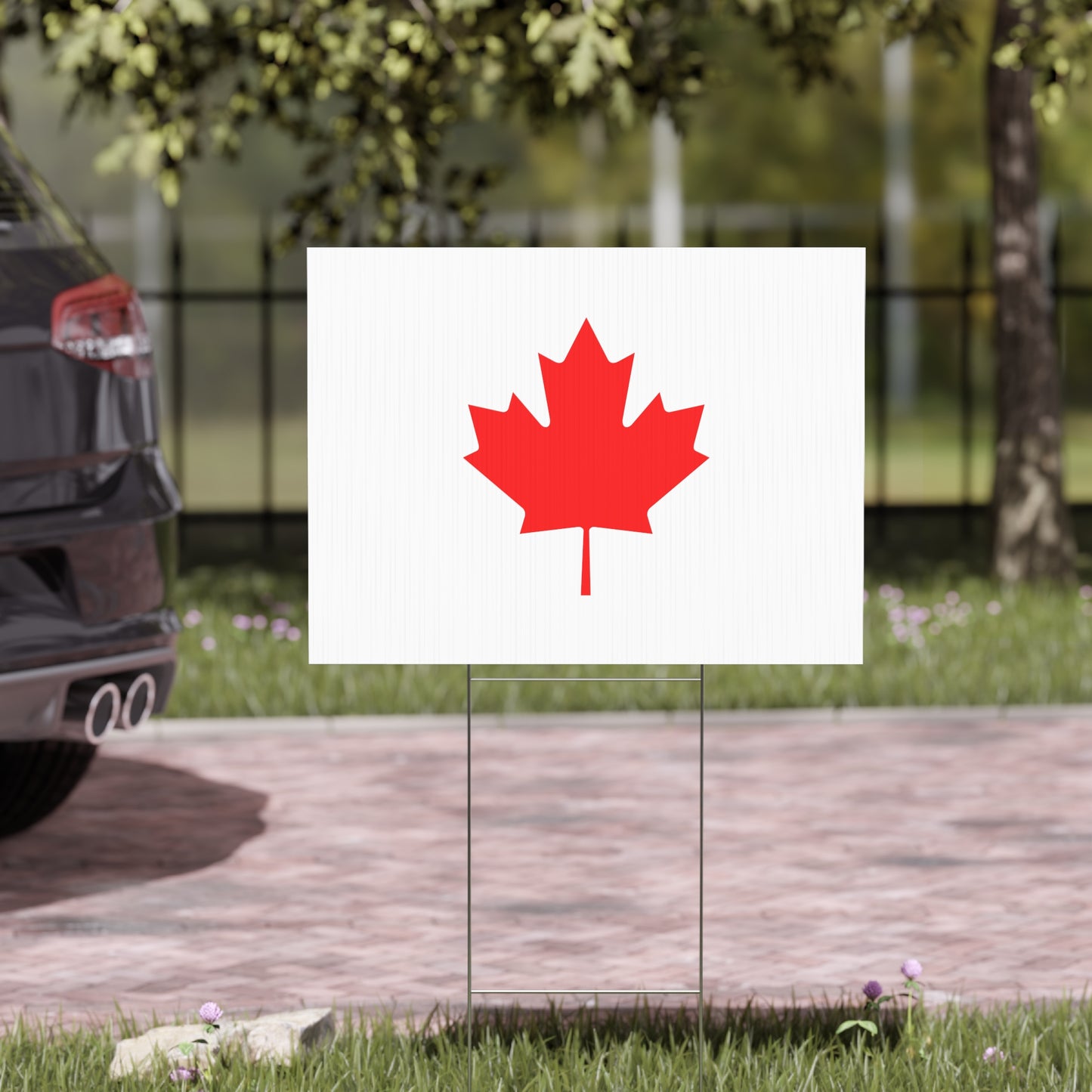Canadian Maple Leaf, Yard Sign