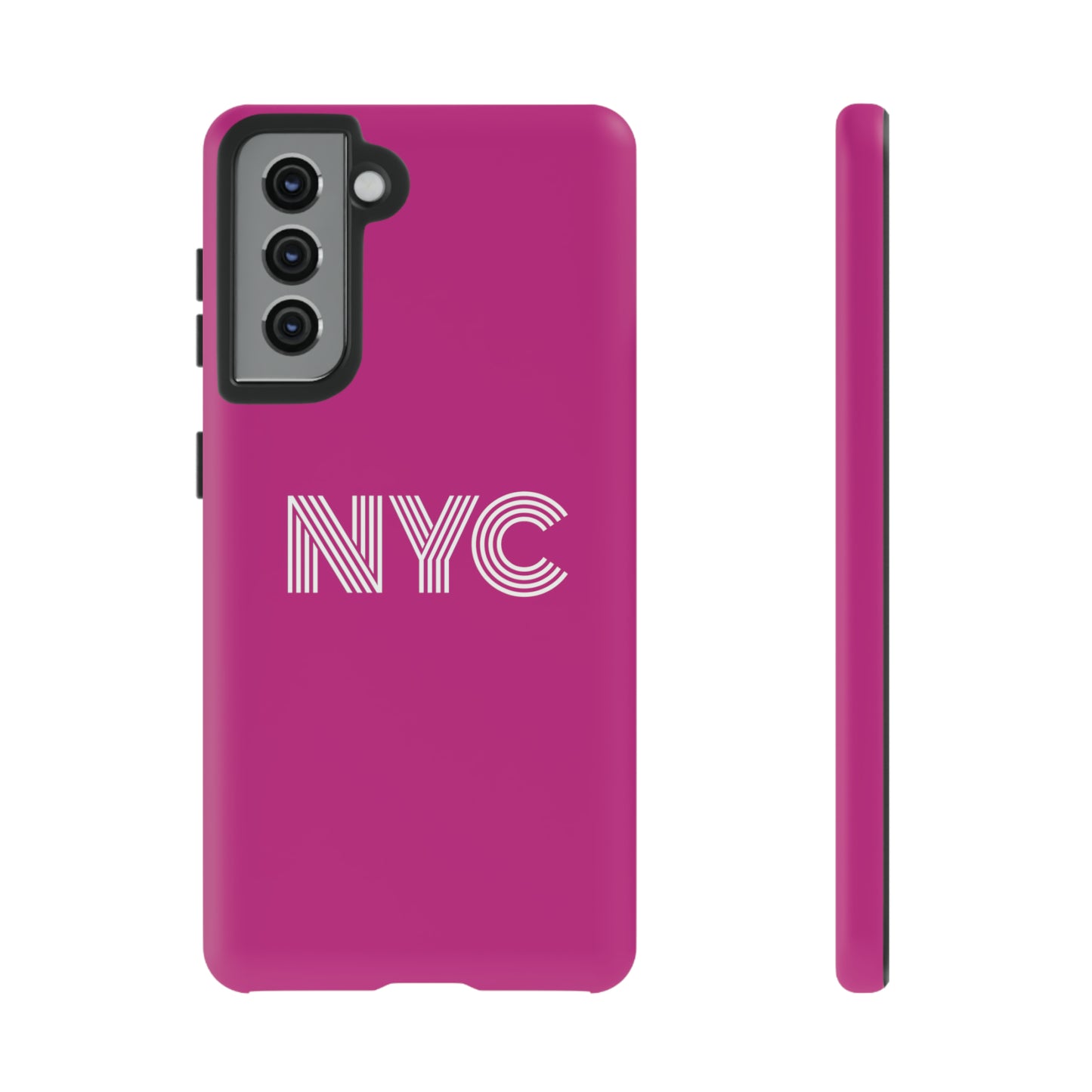 NYC Tough Phone Case, Pink
