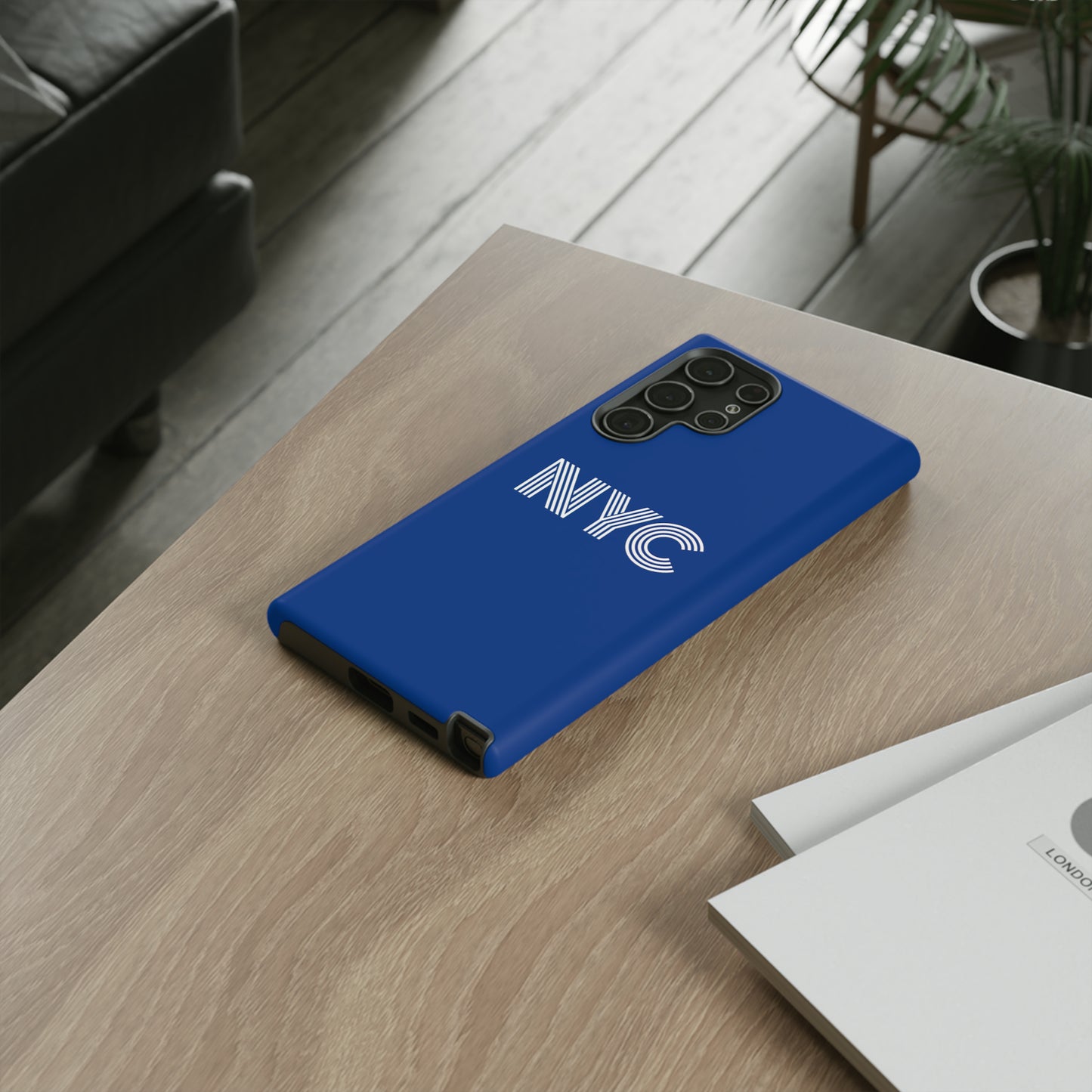 NYC Tough Phone Case, Blue