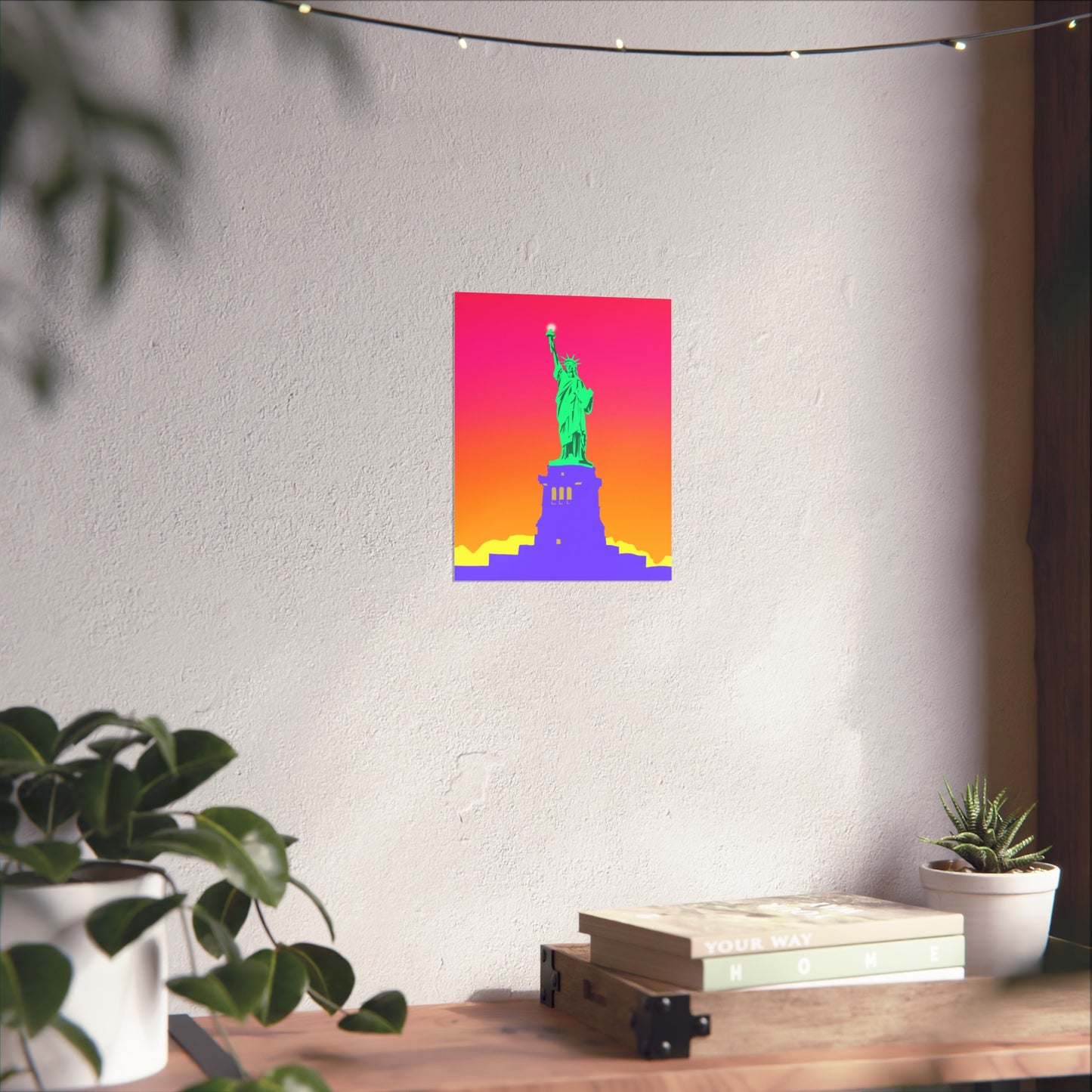Statue of Liberty Pop Art, Fine Art Posters