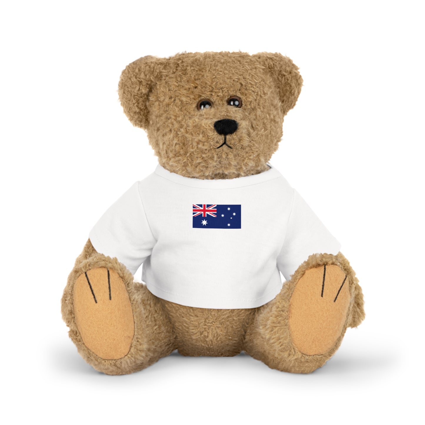 Plush Toy with Australian Flag Shirt
