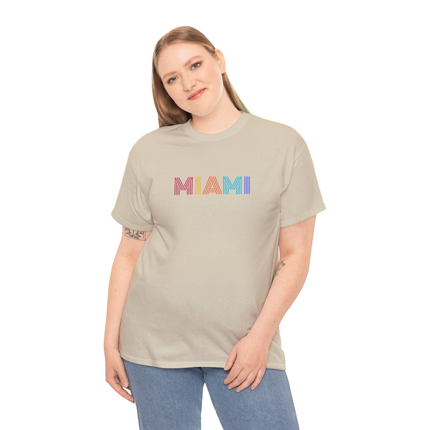 MIAMI Unisex Heavy Cotton Tee