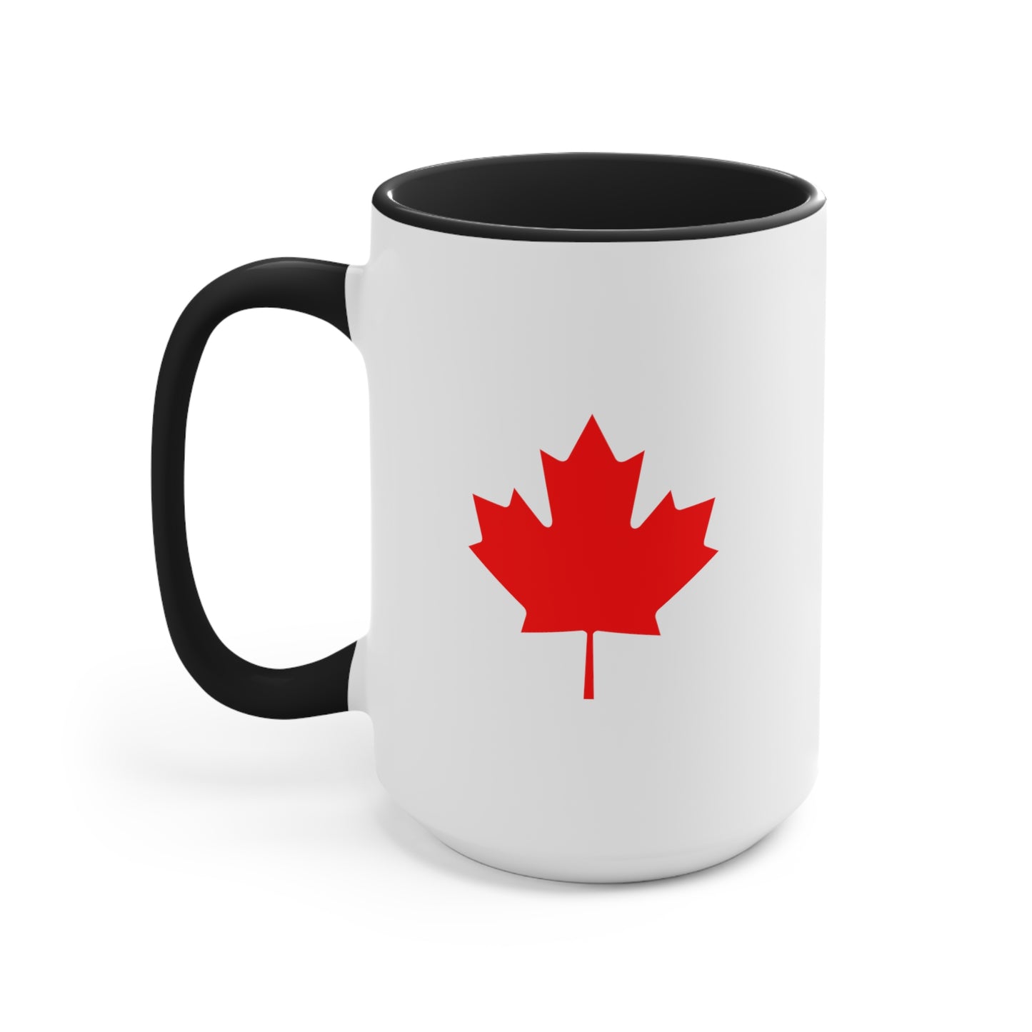 Canadian Maple Leaf Accent Mugs