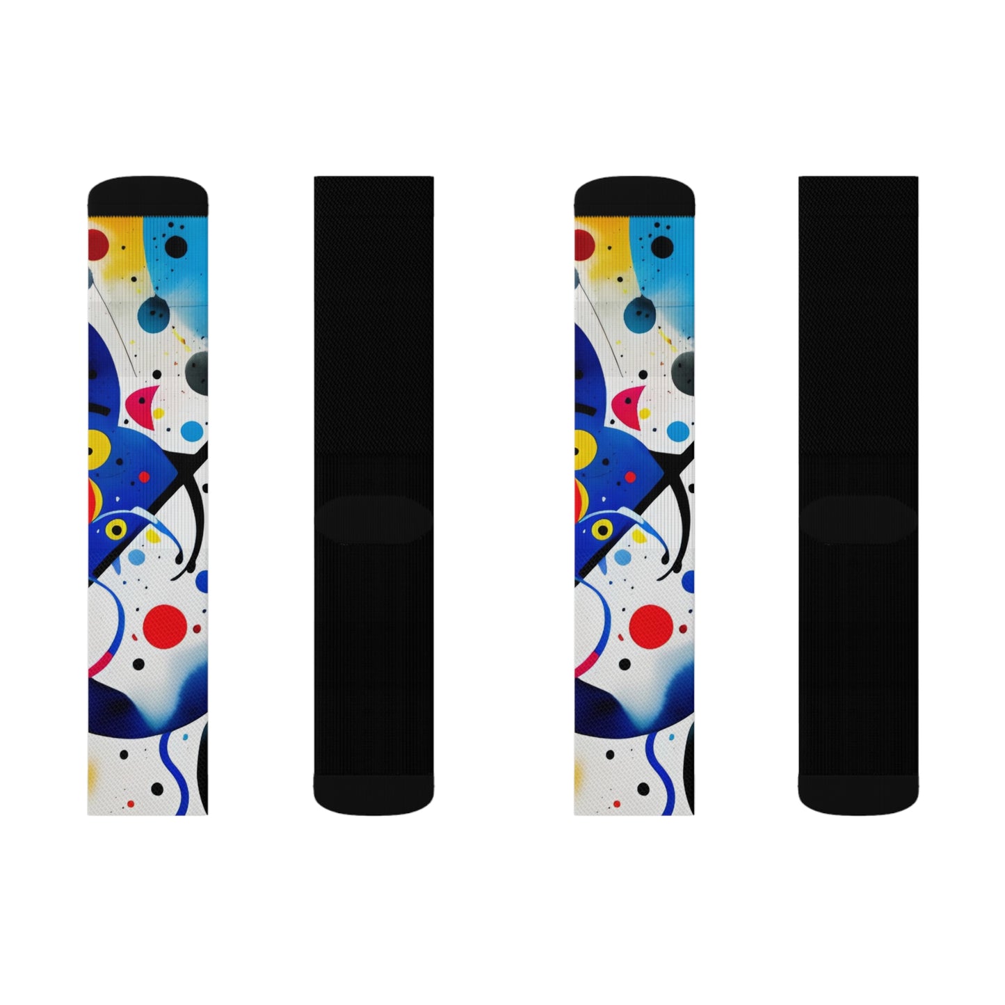 Sublimation Socks, Inspired by Miro