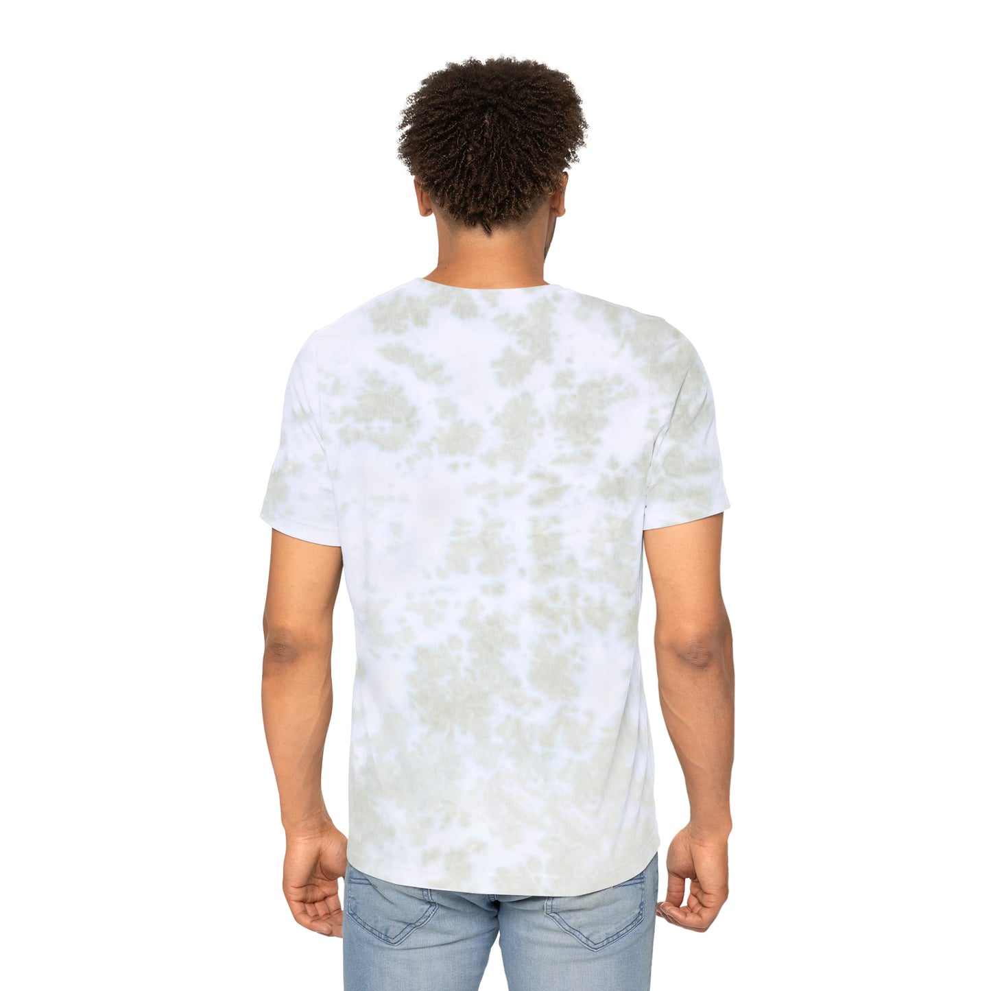 American Flag Watercolor Unisex FWD Fashion Tie-Dyed T-Shirt