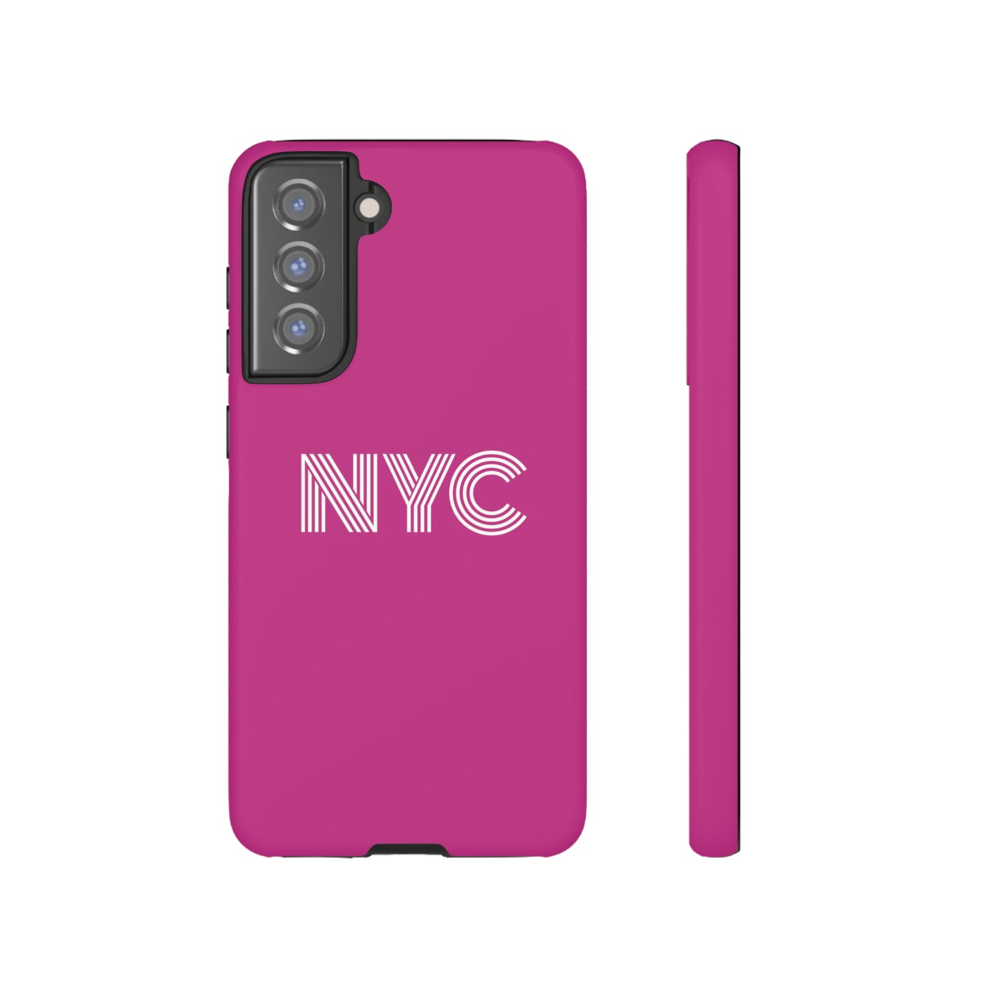 NYC Tough Phone Case, Pink